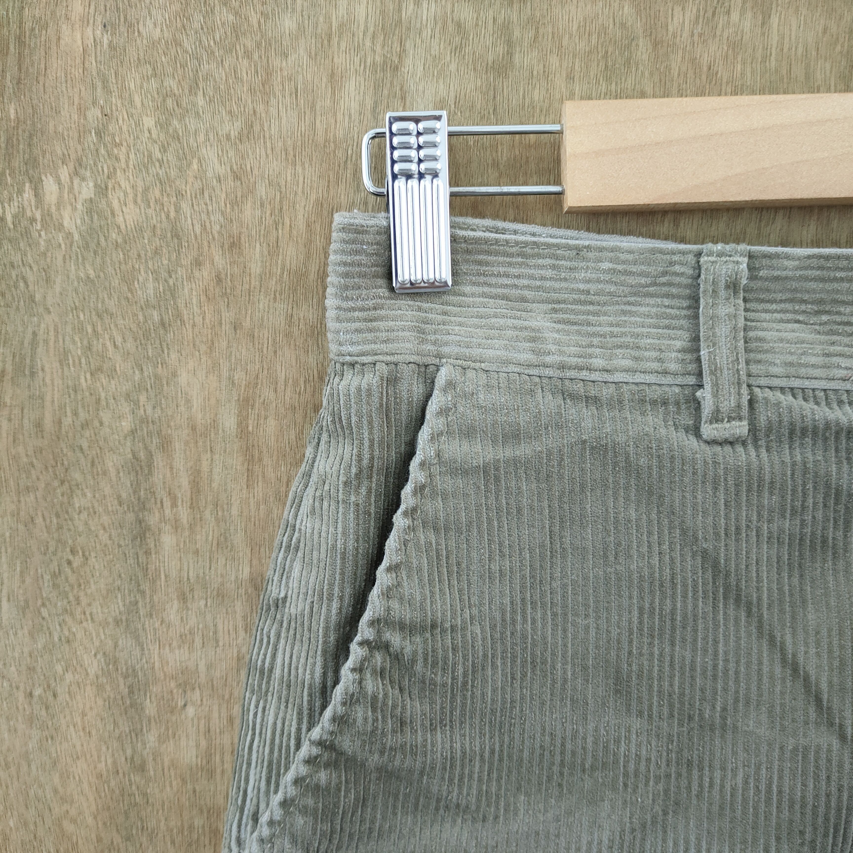 Japanese Brand BLUE WAY FADED CORDUROY PANTS Size US 26 / EU 42 - 9 Thumbnail