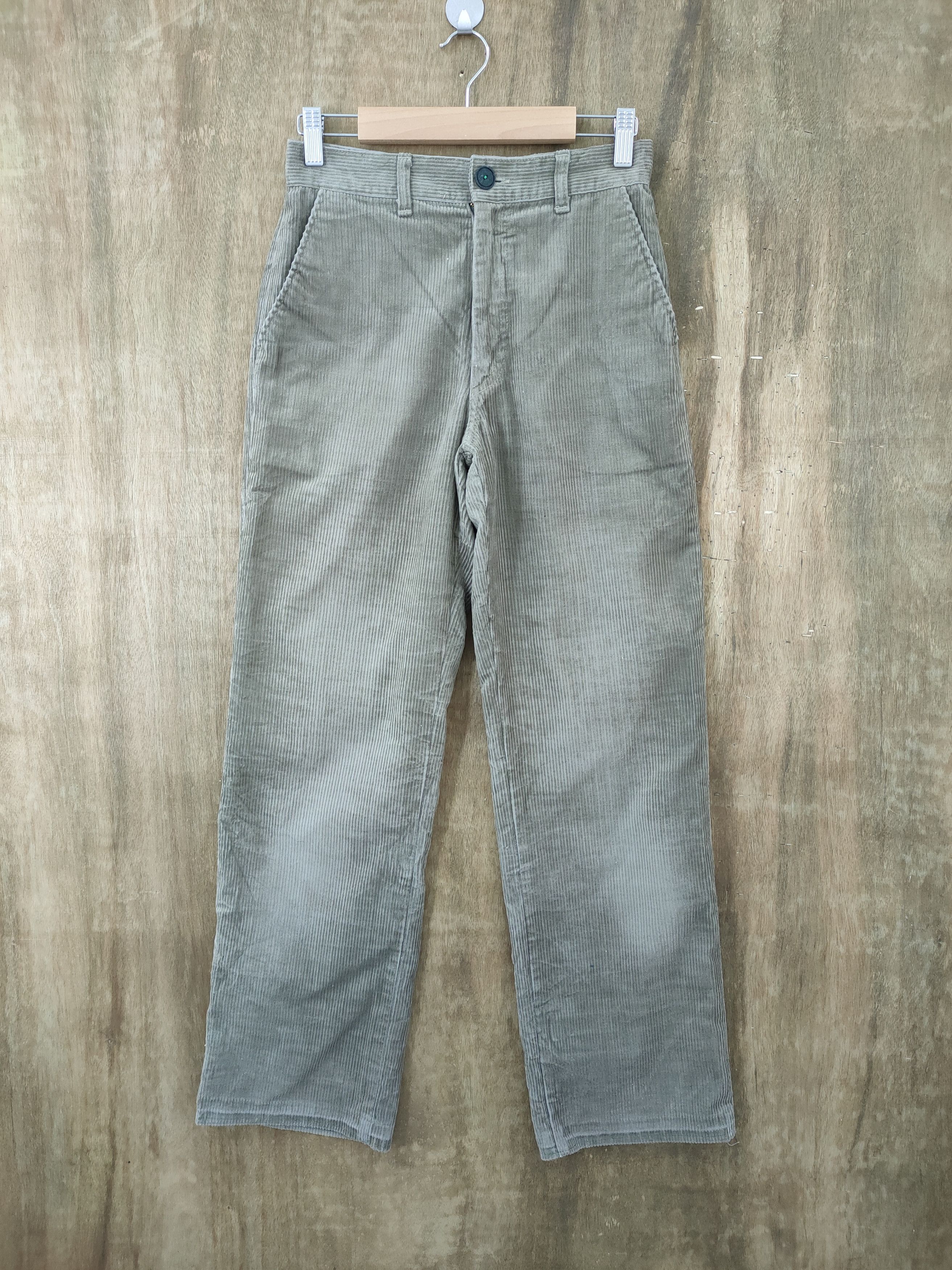 Japanese Brand BLUE WAY FADED CORDUROY PANTS Size US 26 / EU 42 - 1 Thumbnail