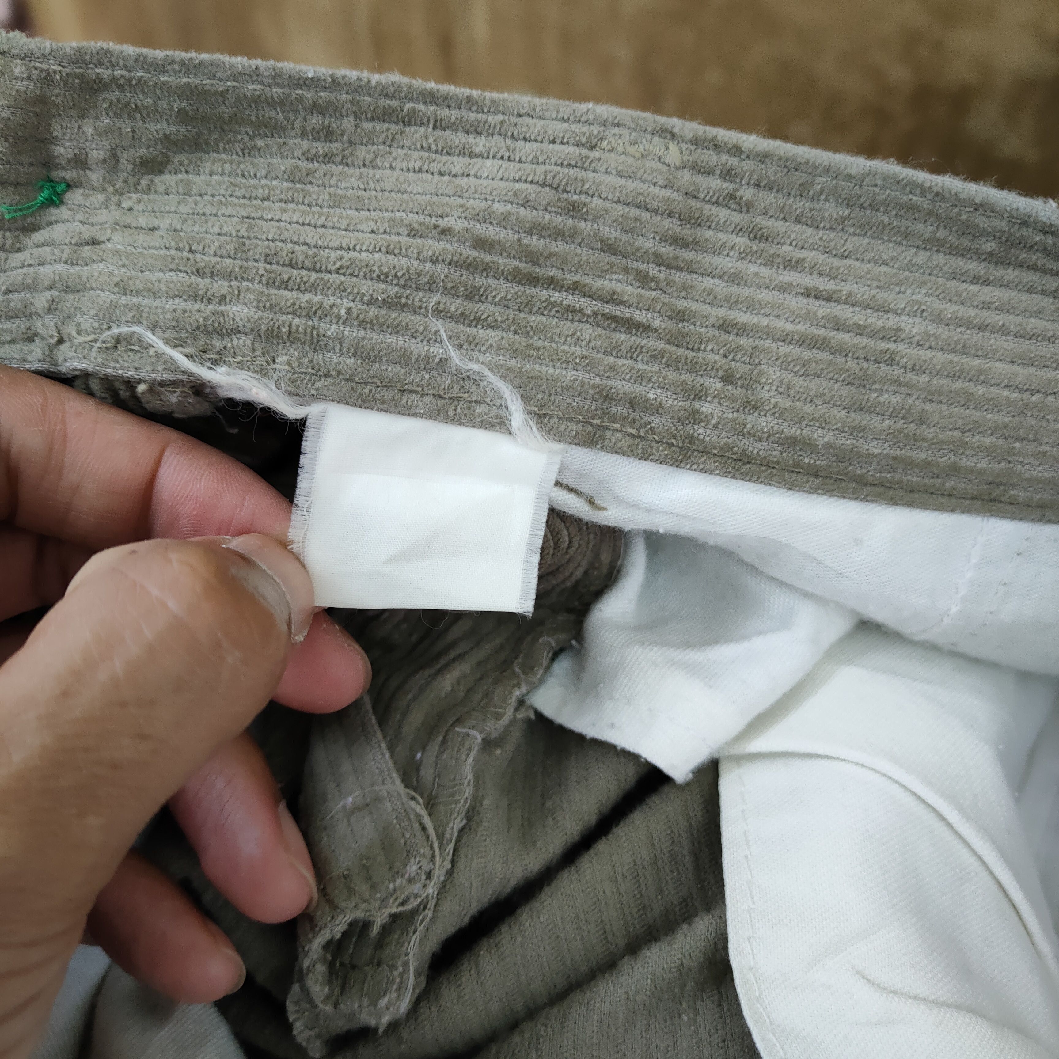 Japanese Brand BLUE WAY FADED CORDUROY PANTS Size US 26 / EU 42 - 14 Thumbnail