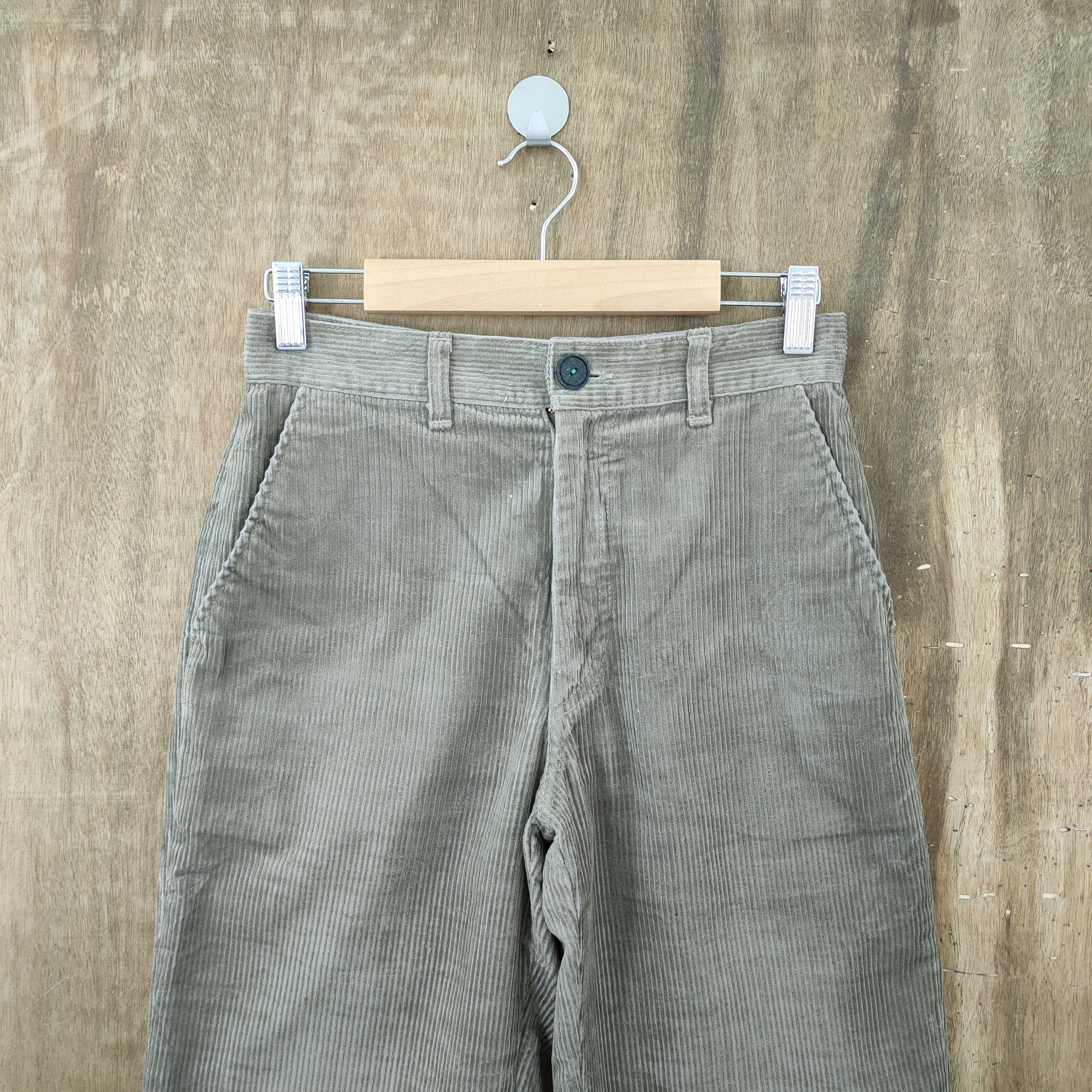 Japanese Brand BLUE WAY FADED CORDUROY PANTS Size US 26 / EU 42 - 3 Thumbnail