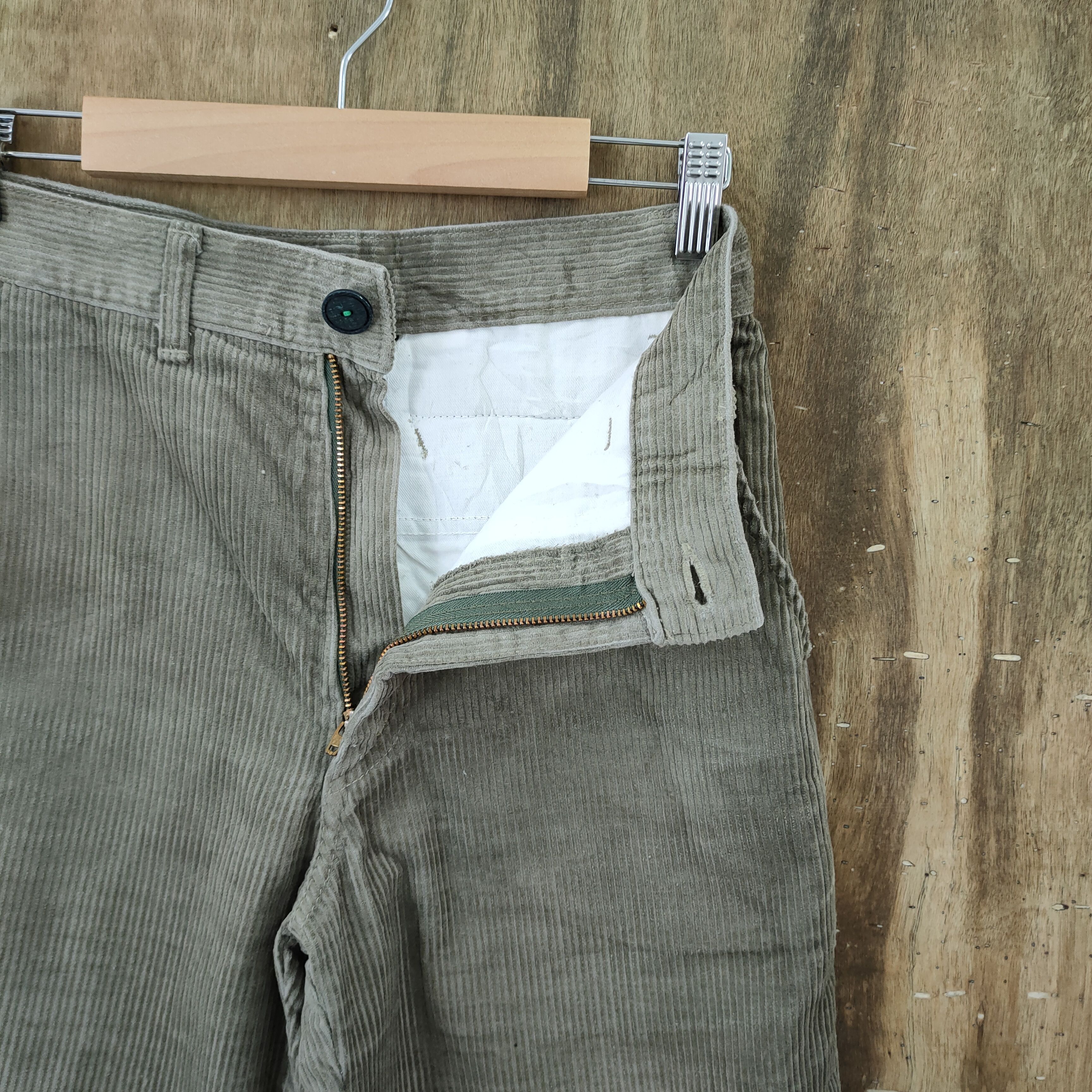 Japanese Brand BLUE WAY FADED CORDUROY PANTS Size US 26 / EU 42 - 5 Thumbnail