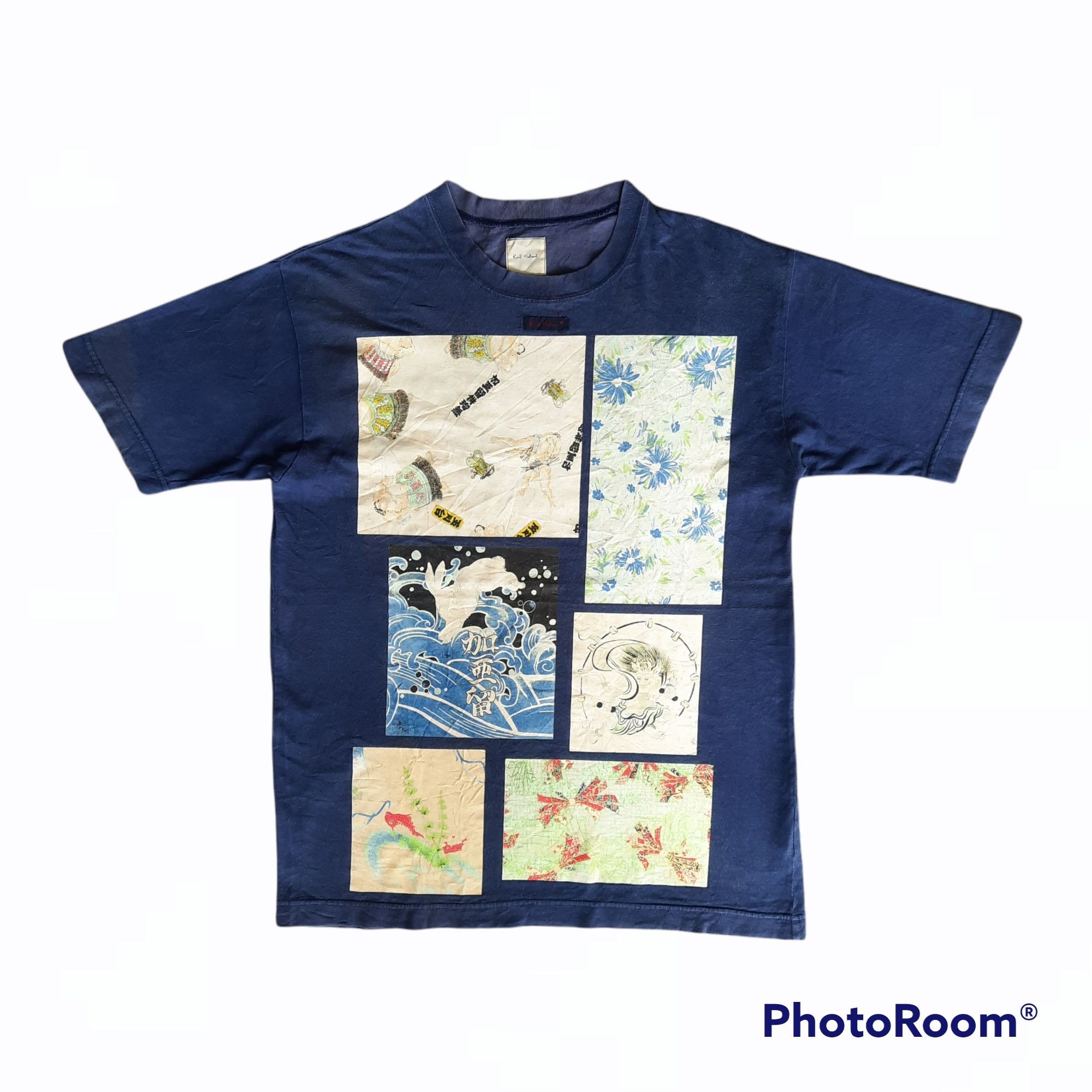 image of Archival Clothing x Karl Helmut Vintage Karl Helmut Japanese Culture Design Tshirt in Sun Faded (Si