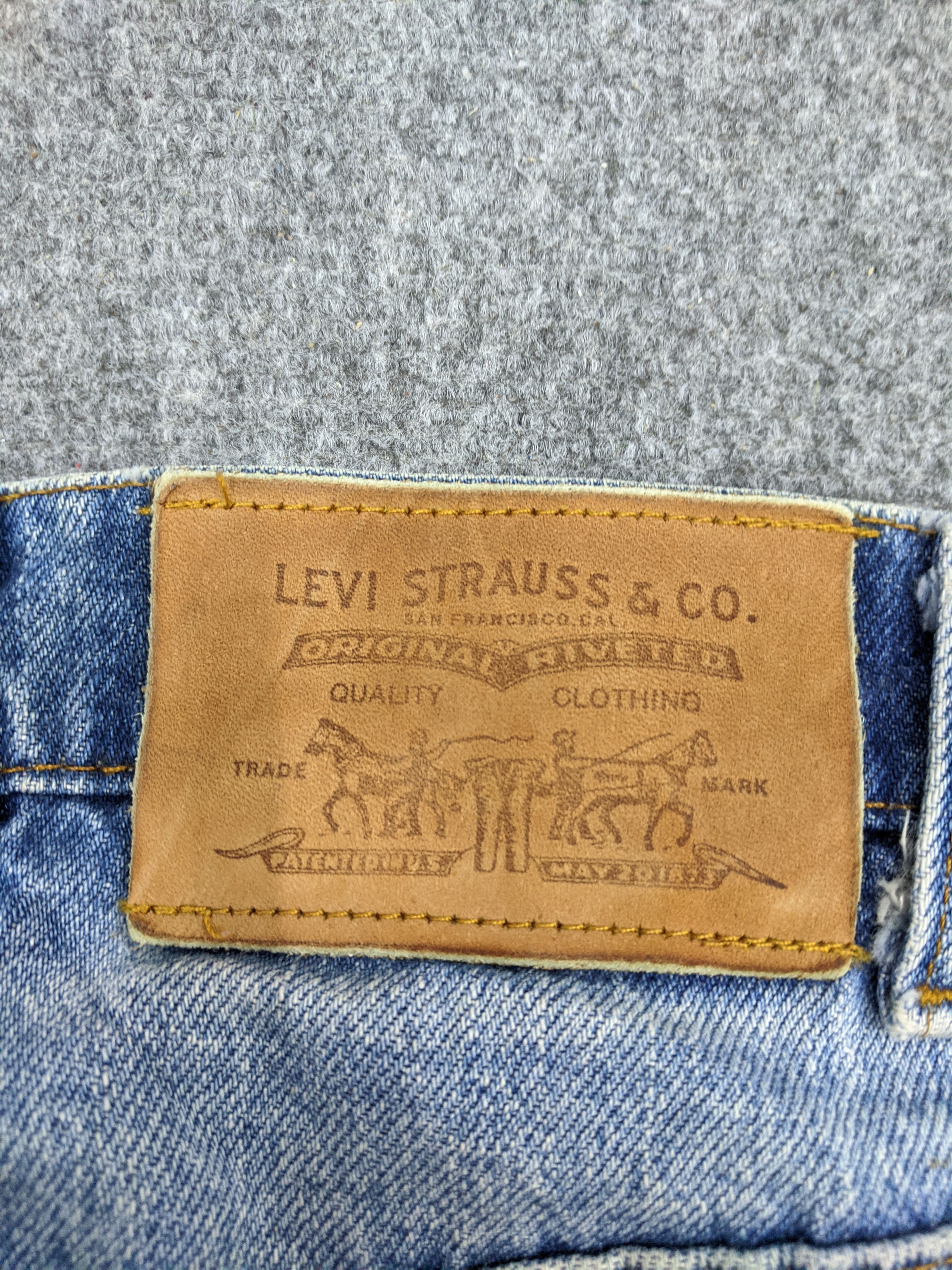 Levi's Vintage 90s Levis Orange Tab Jeans DP0724 Size US 36 / EU 52 - 5 Thumbnail