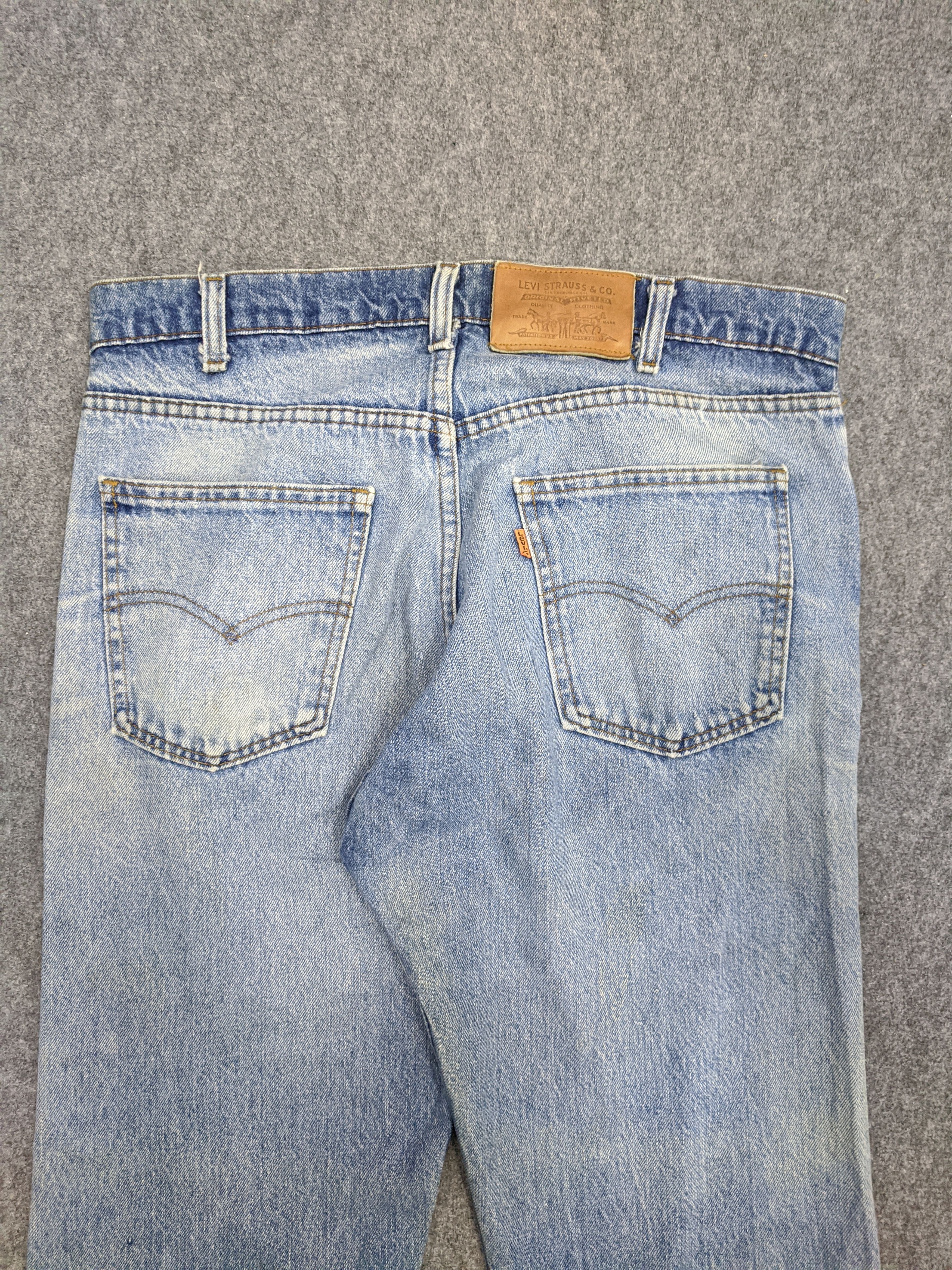 Levi's Vintage 90s Levis Orange Tab Jeans DP0724 Size US 36 / EU 52 - 4 Thumbnail