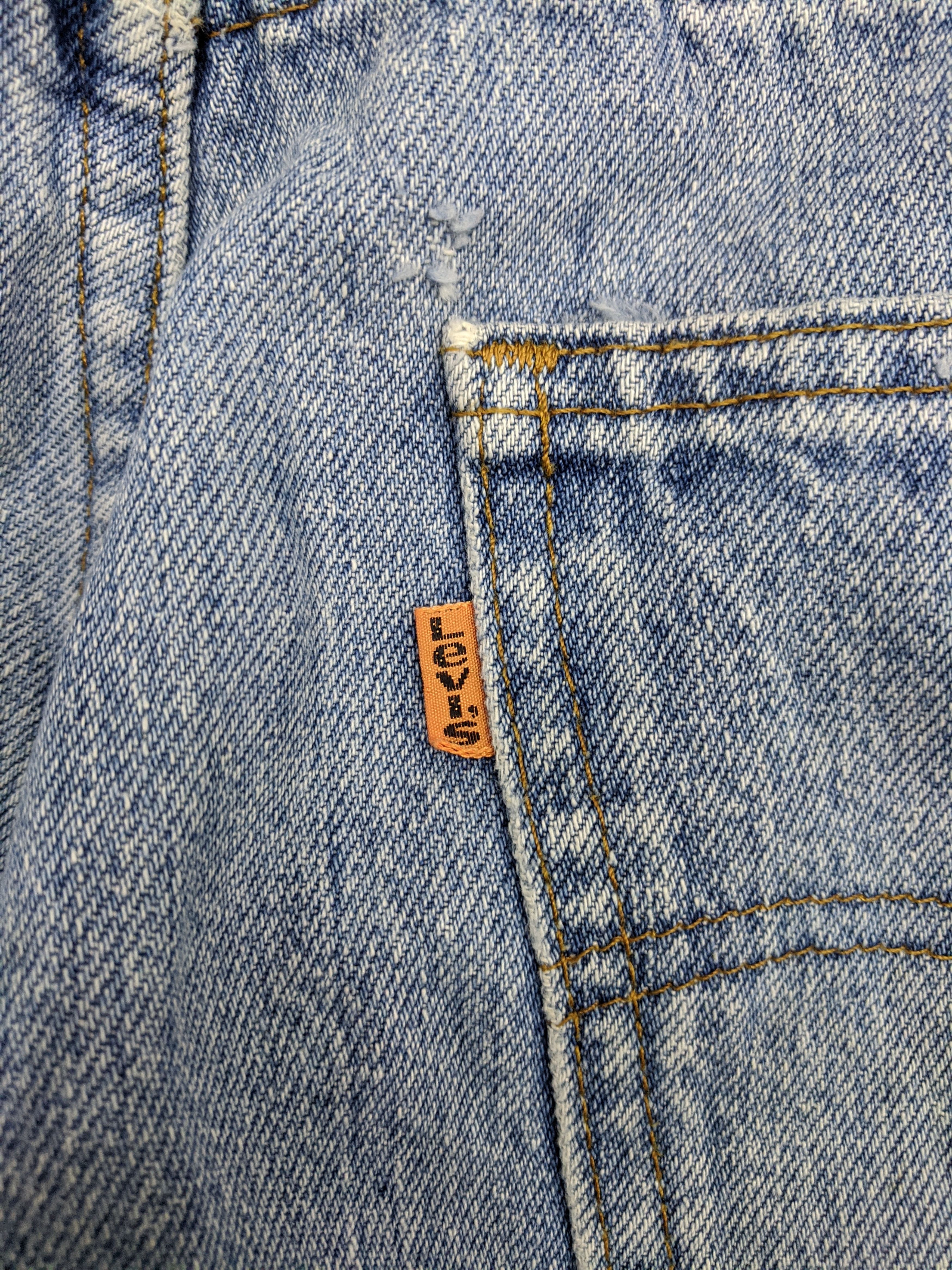 Levi's Vintage 90s Levis Orange Tab Jeans DP0724 Size US 36 / EU 52 - 6 Thumbnail