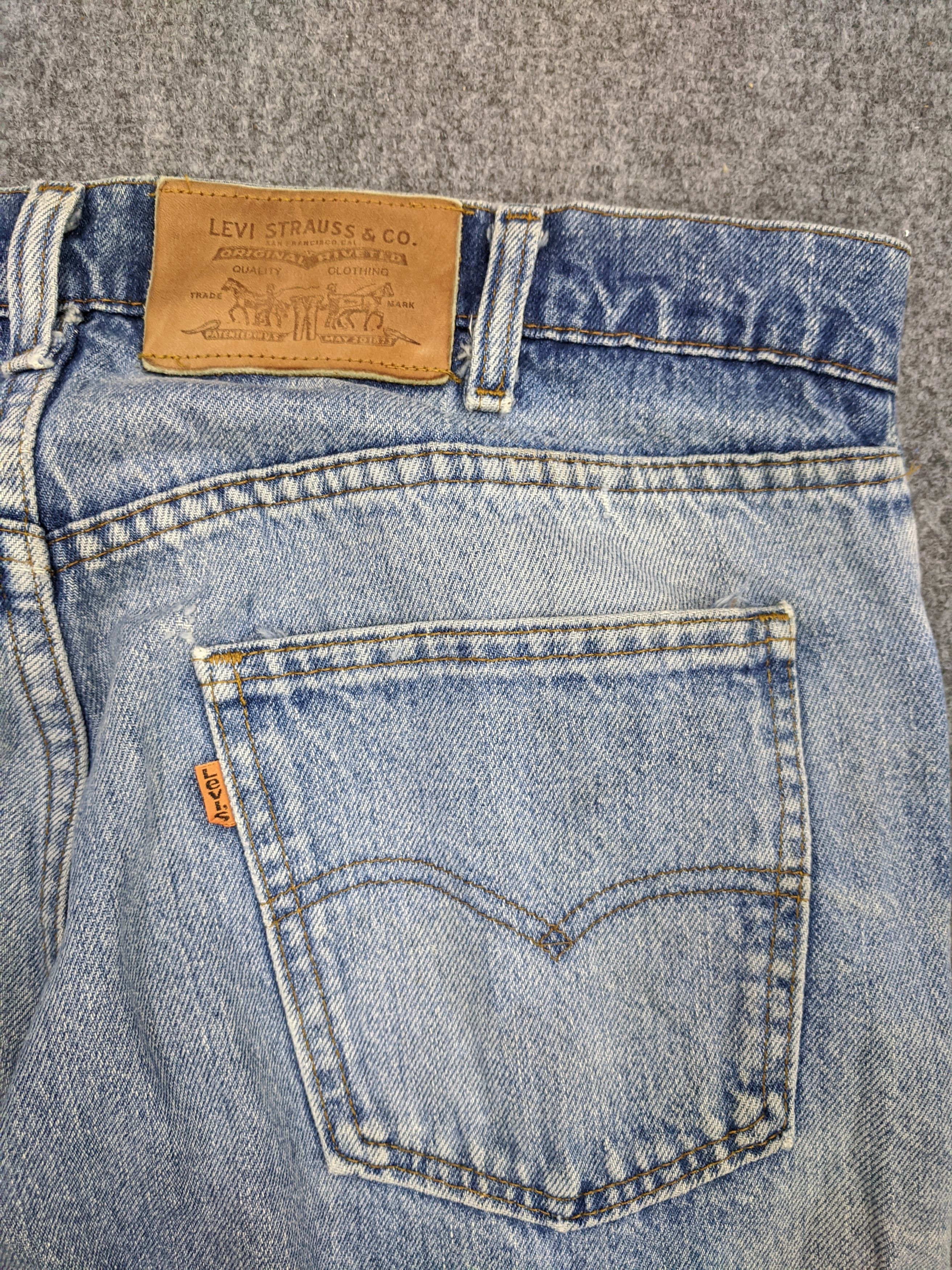 Levi's Vintage 90s Levis Orange Tab Jeans DP0724 Size US 36 / EU 52 - 12 Thumbnail