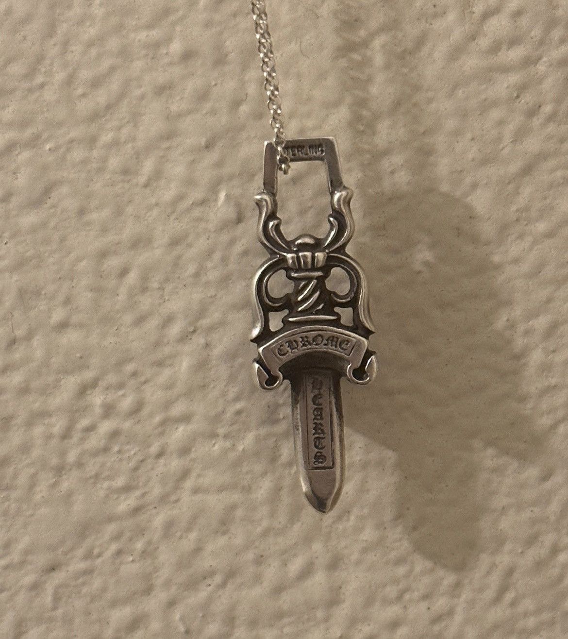 Chrome Hearts Chrome Hearts Dagger Pedant 8903 | Grailed