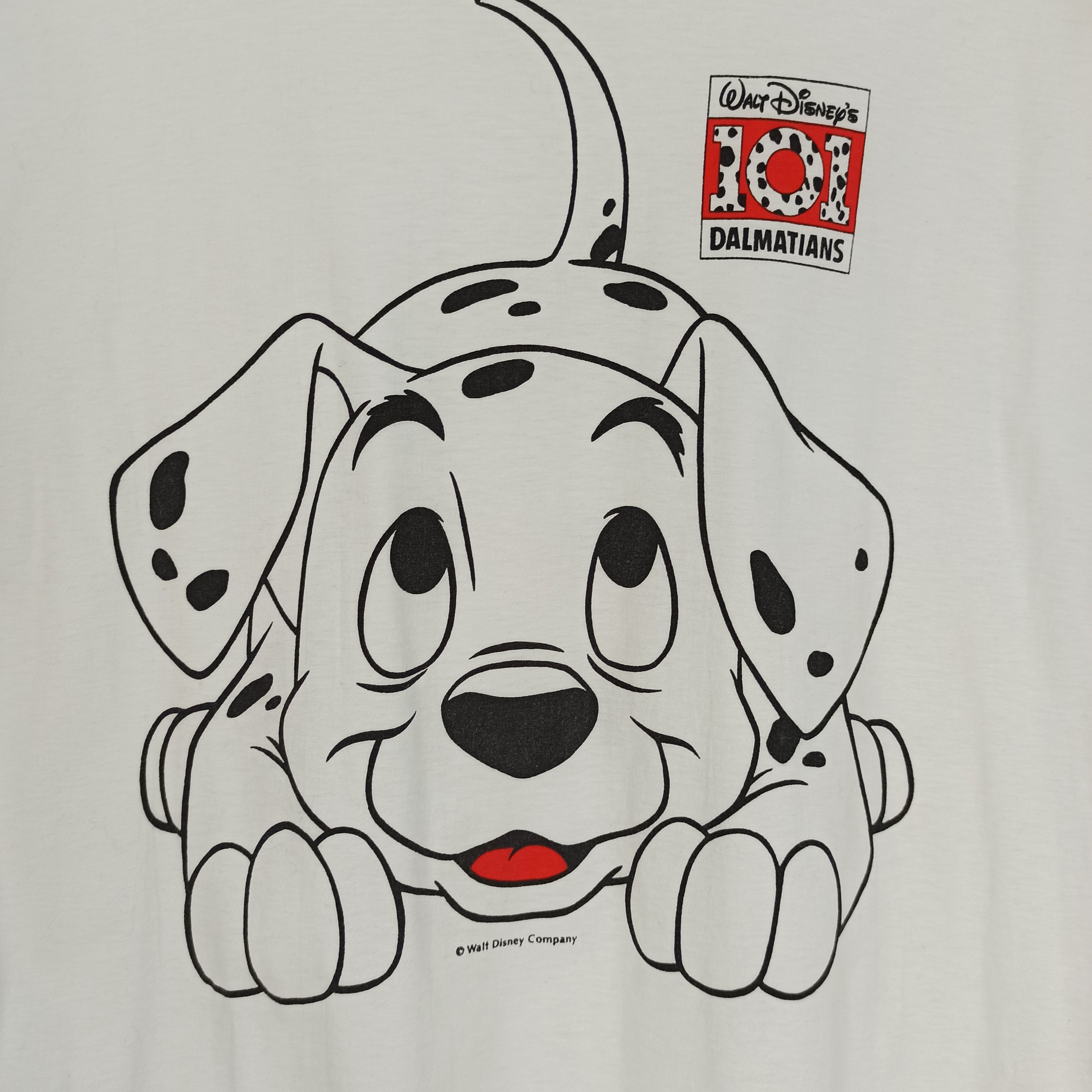 Disney Vintage🔥 Movie Disney 101 Dalmatians promo Tshirt Size US M / EU 48-50 / 2 - 2 Thumbnail