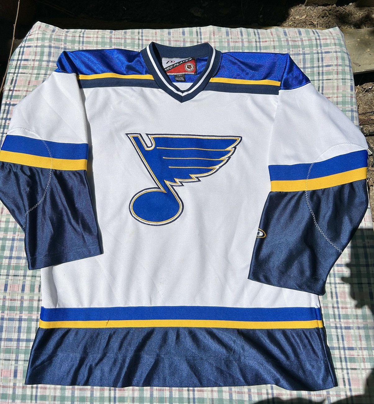 NHL Vintage Pro Player St Louis Blues NHL Jersey Size US L / EU 52-54 / 3 - 1 Thumbnail