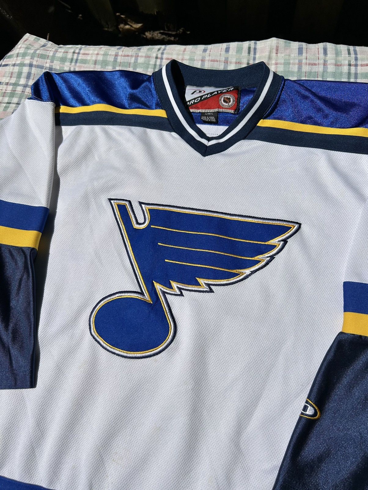 NHL Vintage Pro Player St Louis Blues NHL Jersey Size US L / EU 52-54 / 3 - 2 Thumbnail