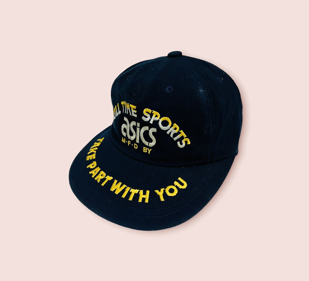 80s-90s asics 日本製 ヴィンテージ キャップ Pre-owned Asics X Gear For Sports Vintage Asics 80s/90s