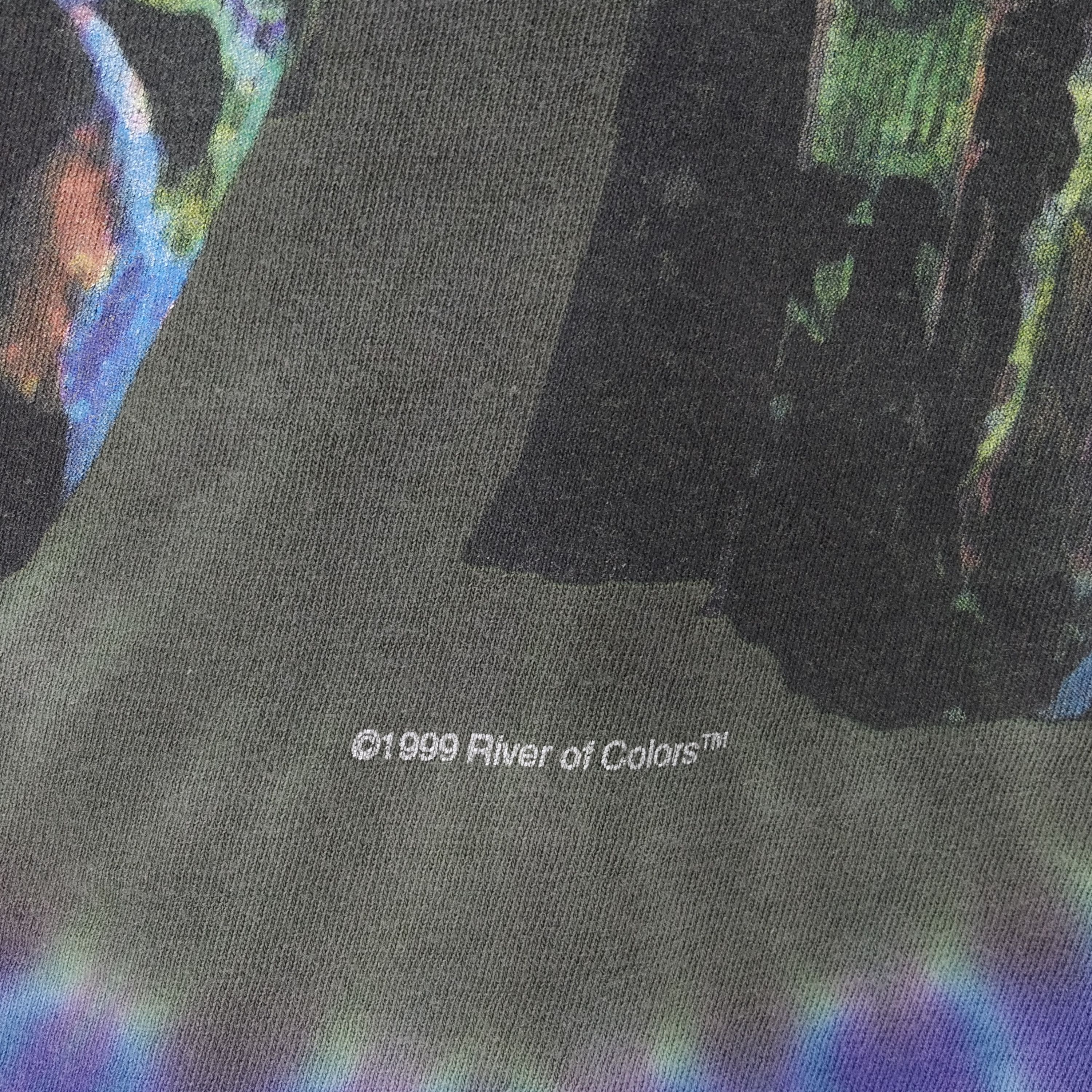 Band Tees × Vintage Vintage Y2K Carlos Santana Tye Dye American Rock Jazz Music Size US M / EU 48-50 / 2 - 6 Thumbnail