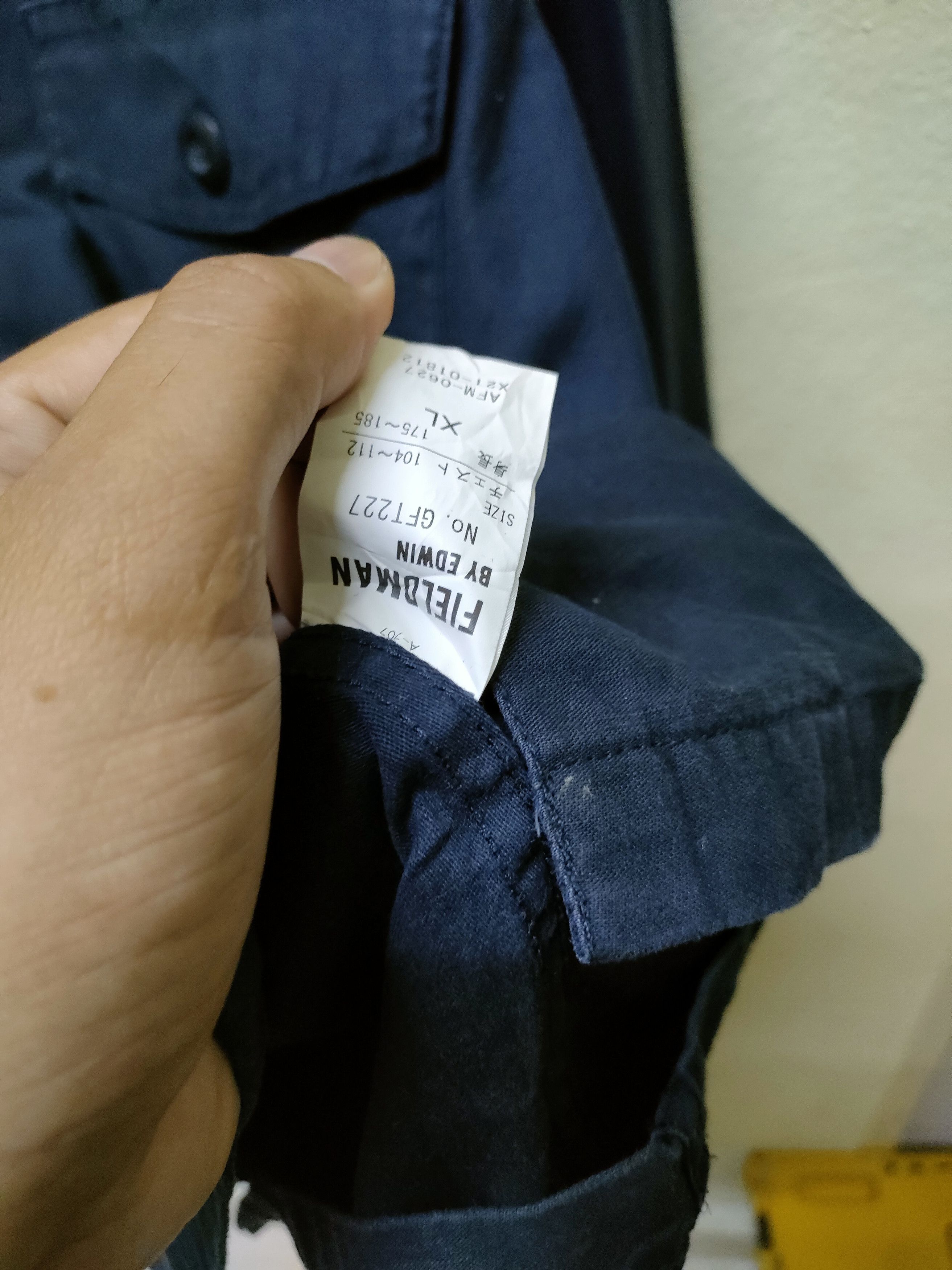 Edwin Fieldman By Edwin Military Style Uniform Size US XL / EU 56 / 4 - 5 Thumbnail