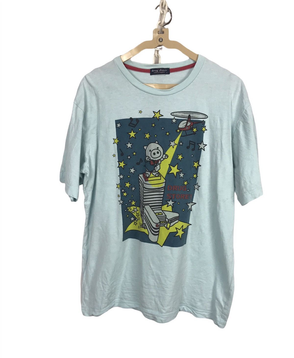 Japanese Brand Drugstore printed tshirt Size US M / EU 48-50 / 2 - 1 Thumbnail