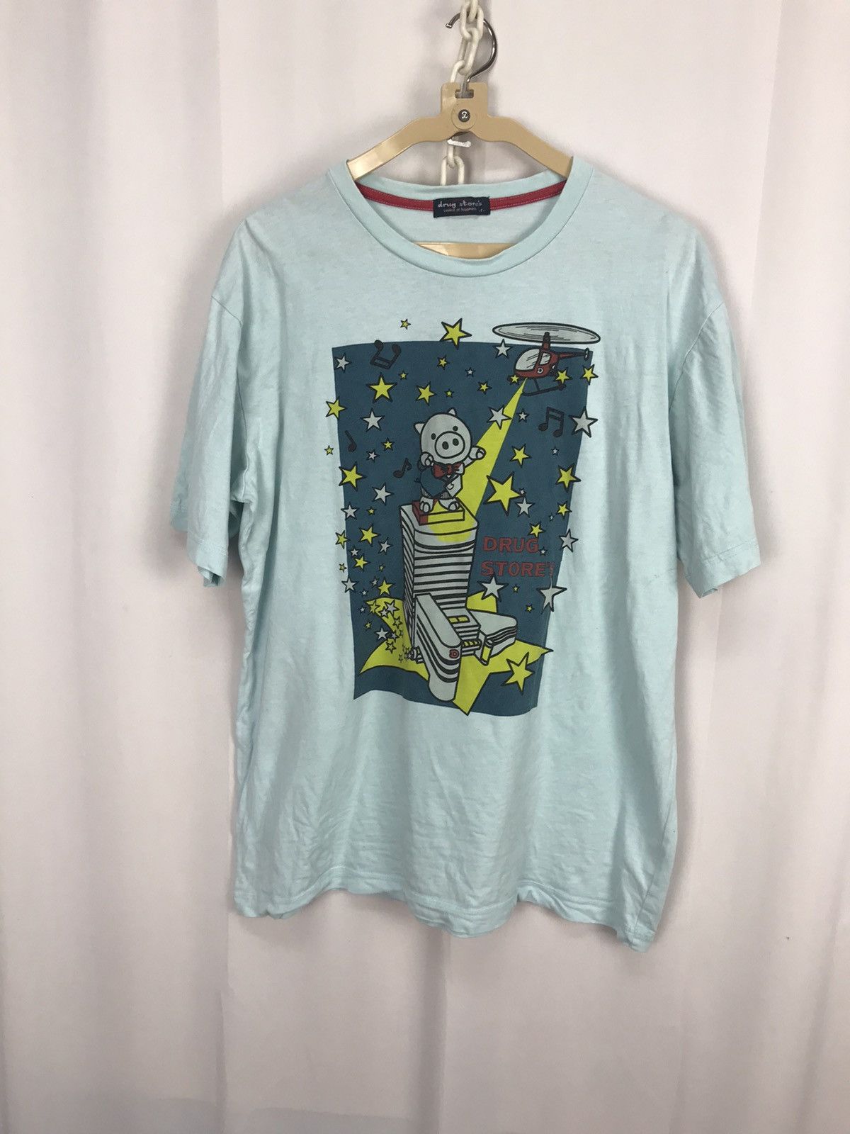 Japanese Brand Drugstore printed tshirt Size US M / EU 48-50 / 2 - 7 Thumbnail