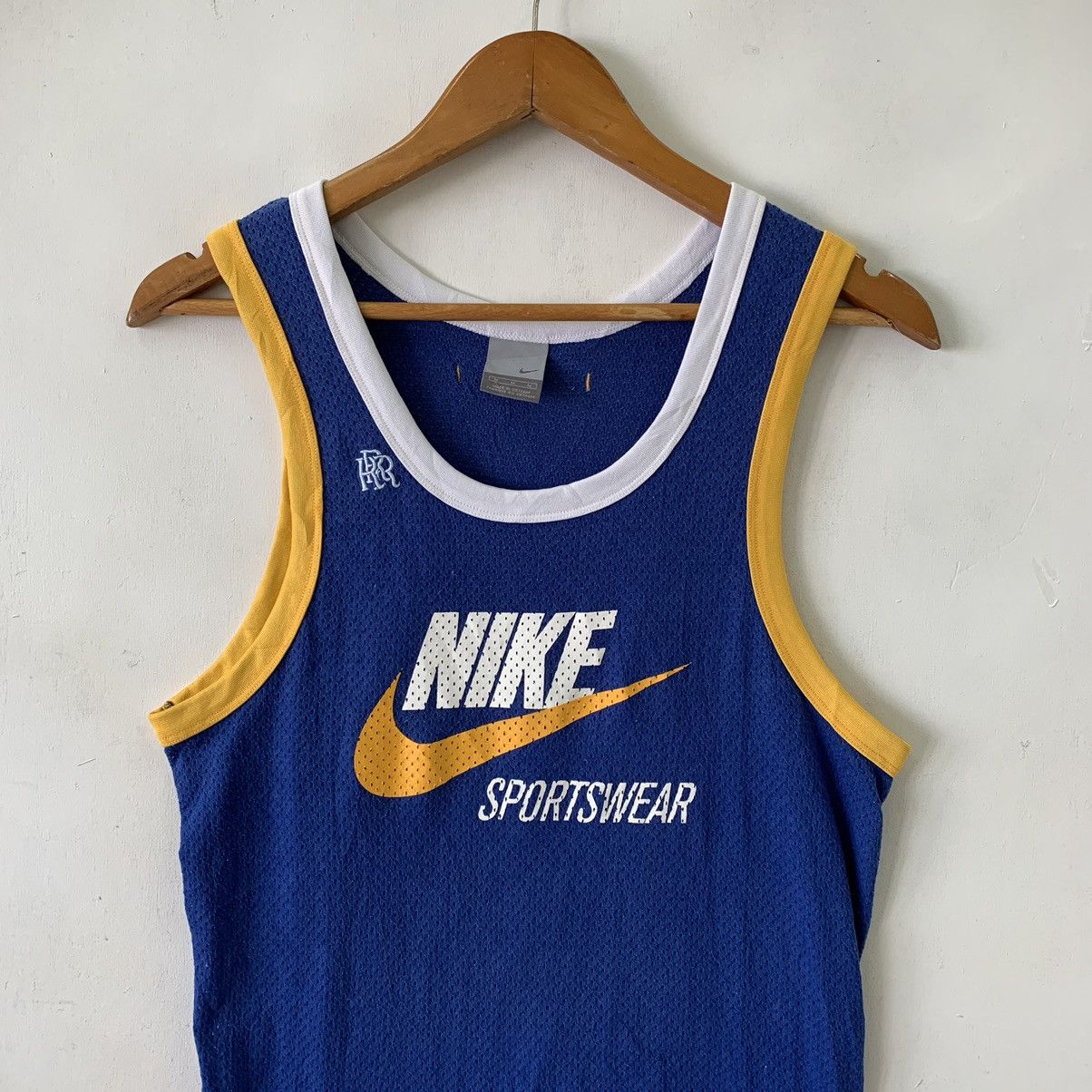 Nike × Vintage Vintage Nike Sportswear Sleeveless Tank Top Jersey Size US M / EU 48-50 / 2 - 2 Thumbnail