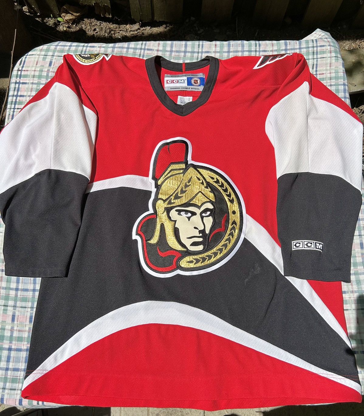 NHL Vintage CCM Ottawa Senators NHL Jersey Size US XL / EU 56 / 4 - 1 Thumbnail