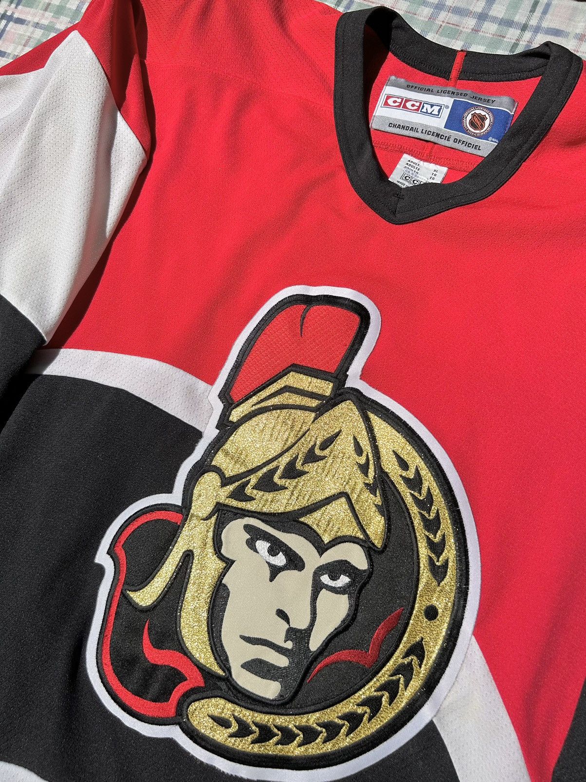 NHL Vintage CCM Ottawa Senators NHL Jersey Size US XL / EU 56 / 4 - 2 Thumbnail