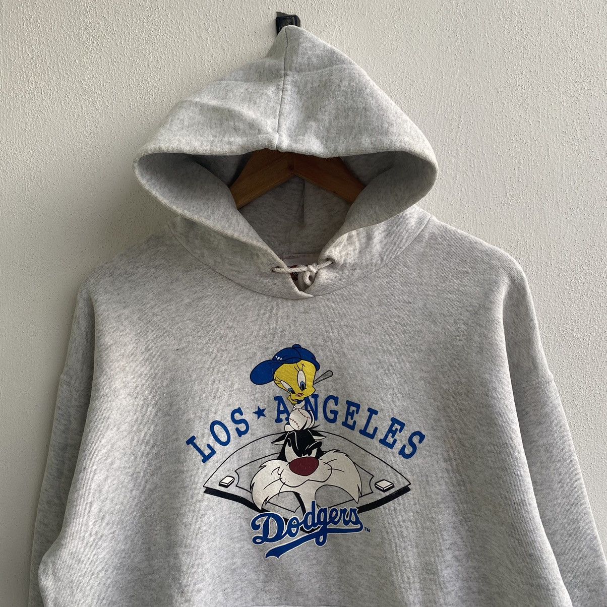 Cartoon Network × MLB Looney Tunes Cartoon Los Angeles Dodgers Vintage Hoodie Size US M / EU 48-50 / 2 - 3 Thumbnail