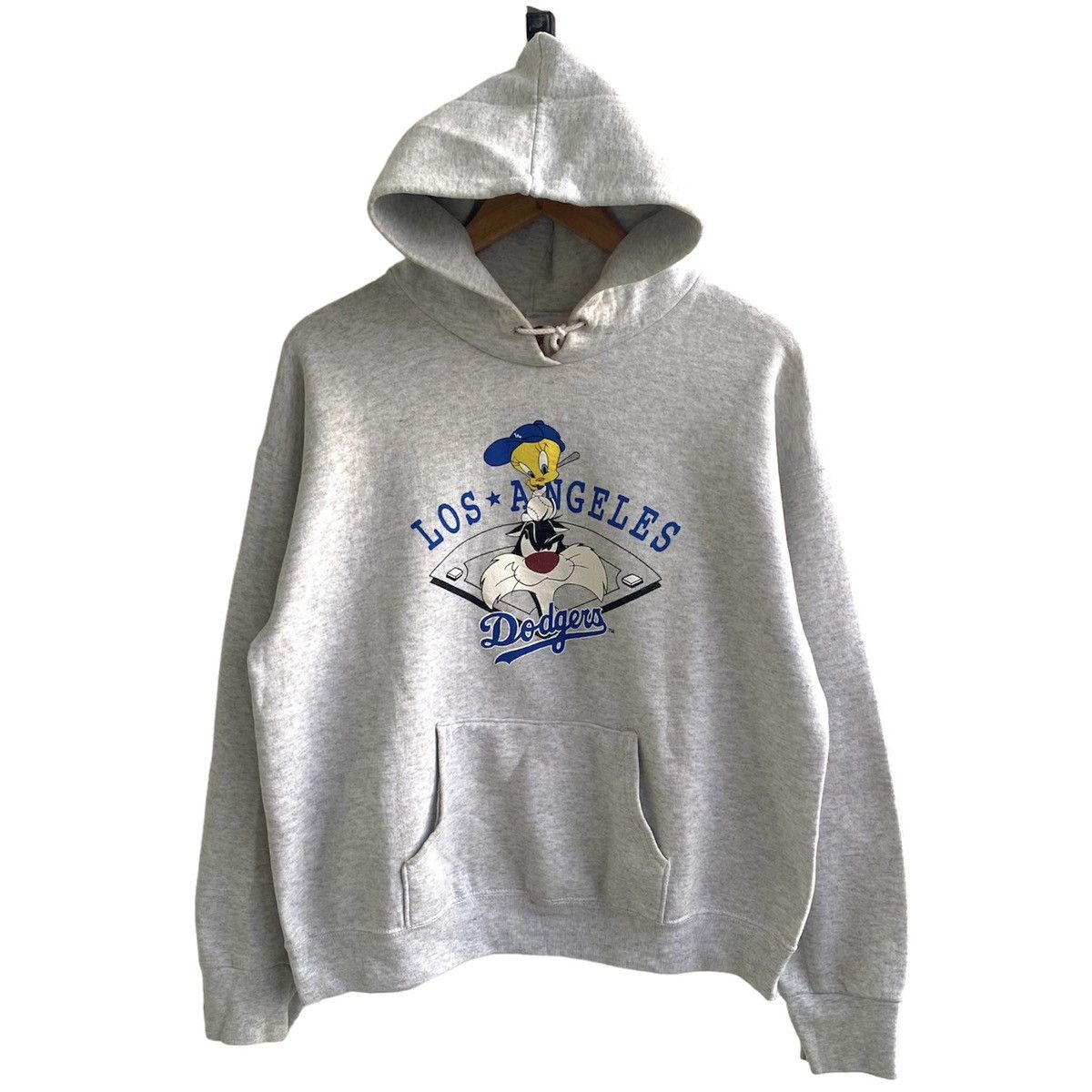 Cartoon Network × MLB Looney Tunes Cartoon Los Angeles Dodgers Vintage Hoodie Size US M / EU 48-50 / 2 - 1 Thumbnail