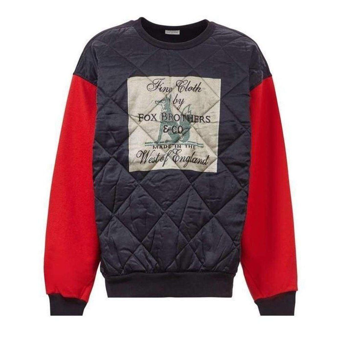 Dries Van Noten Fox Brothers Quilted Cotton Sweatshirt Size US L / EU 52-54 / 3 - 1 Thumbnail
