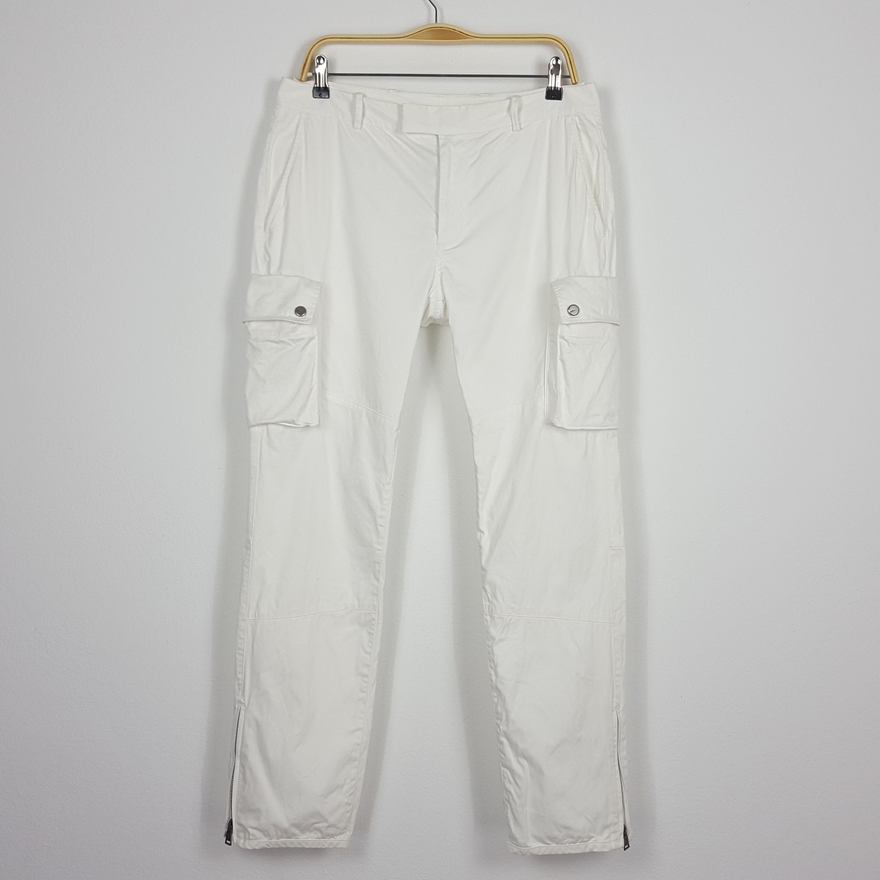 Polo Ralph Lauren × Ralph Lauren × Vintage Vintage POLO by Ralph Lauren Cargo Pocket Trousers Pants cp2 Size US 33 - 1 Thumbnail