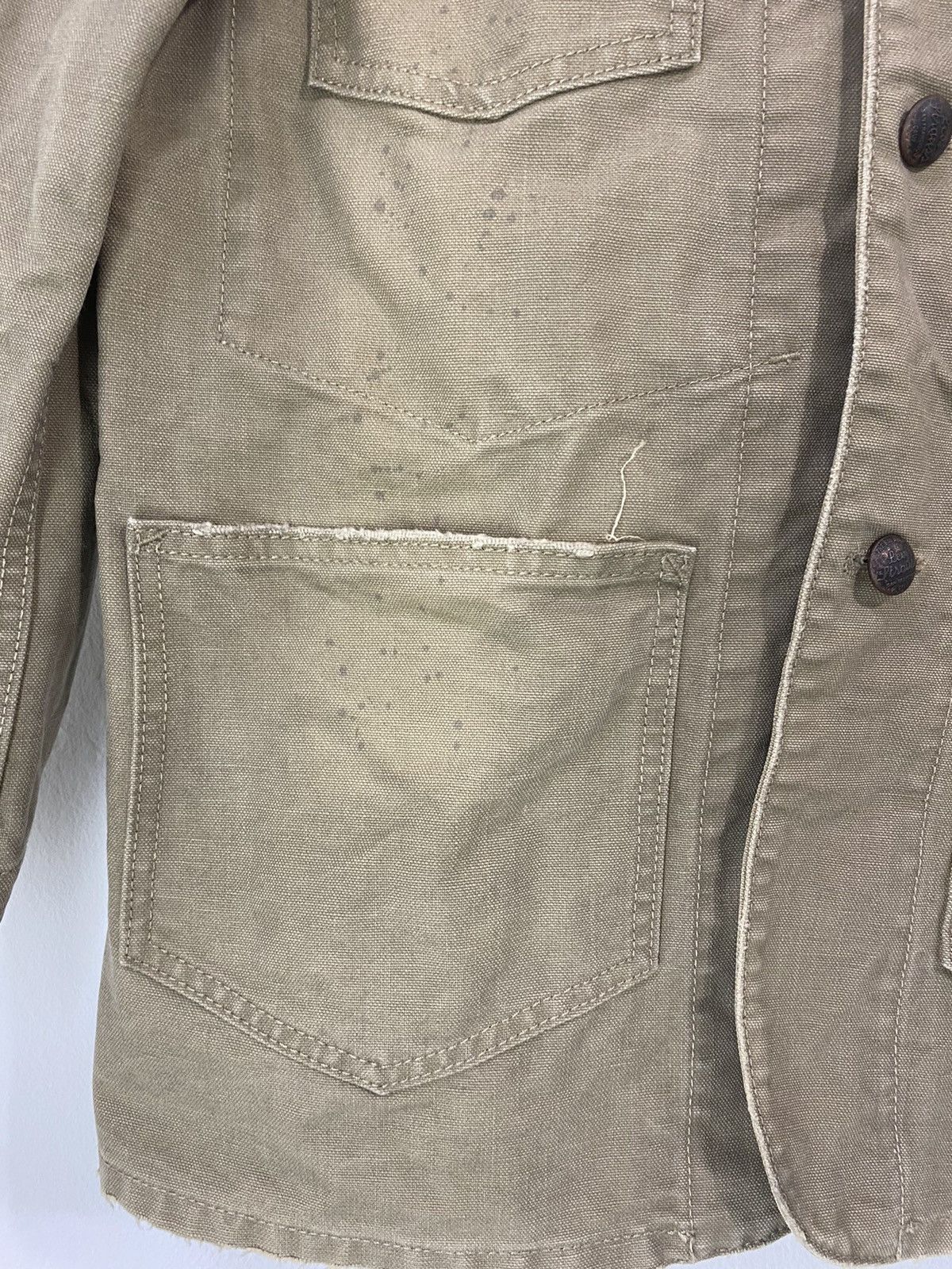 Levi's Vintage Levi’s Chore Jacket Design 3 Pocket Distressed Size US S / EU 44-46 / 1 - 5 Thumbnail