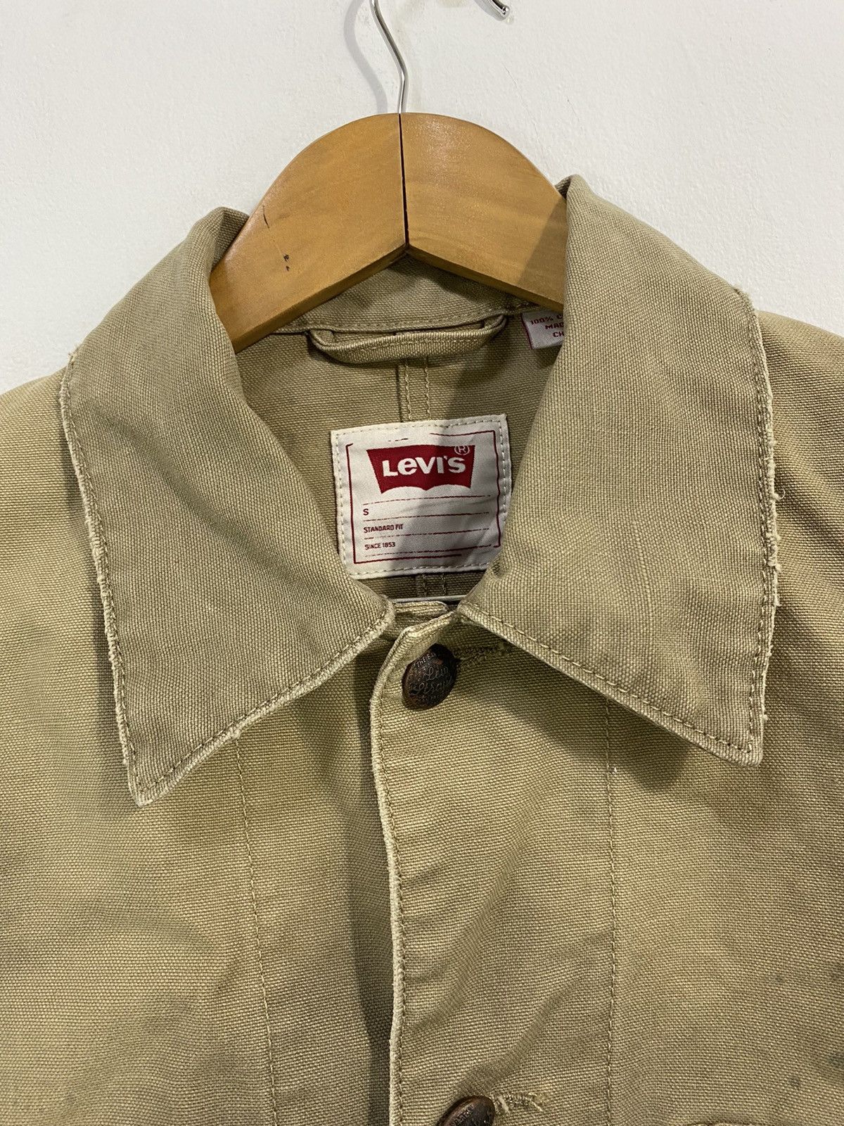 Levi's Vintage Levi’s Chore Jacket Design 3 Pocket Distressed Size US S / EU 44-46 / 1 - 3 Thumbnail