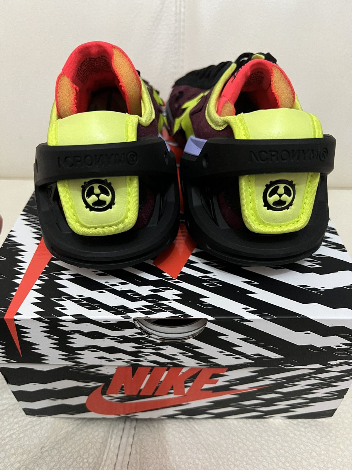 Acronym × Nike Nike Blazer Low / ACRNM MAROON Size US 9.5 / EU 42-43 - 7 Thumbnail