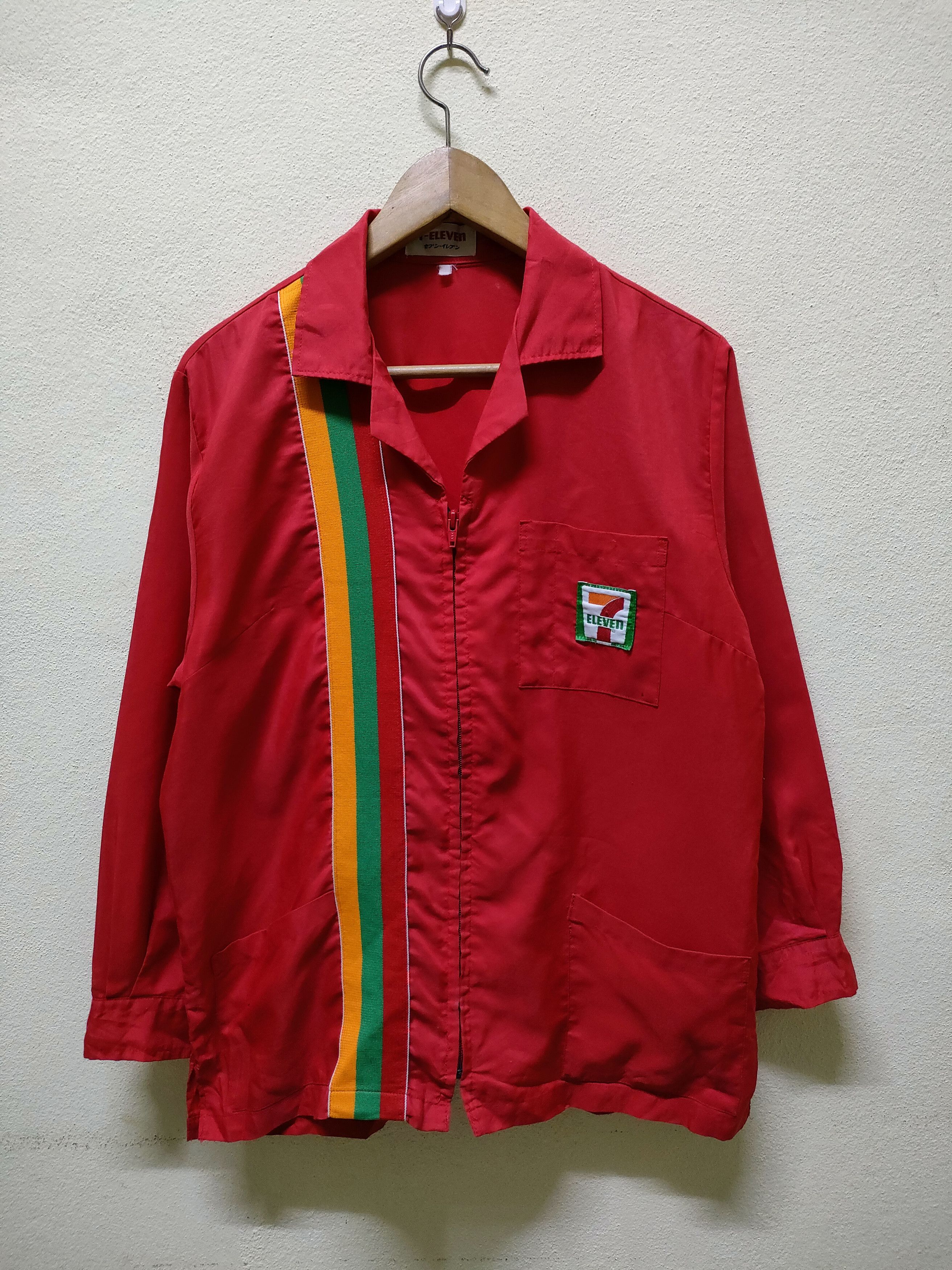 Vintage 🔥 Steals 🔥 Vintage 7Eleven Zipper Jacket Size US M / EU 48-50 / 2 - 1 Thumbnail