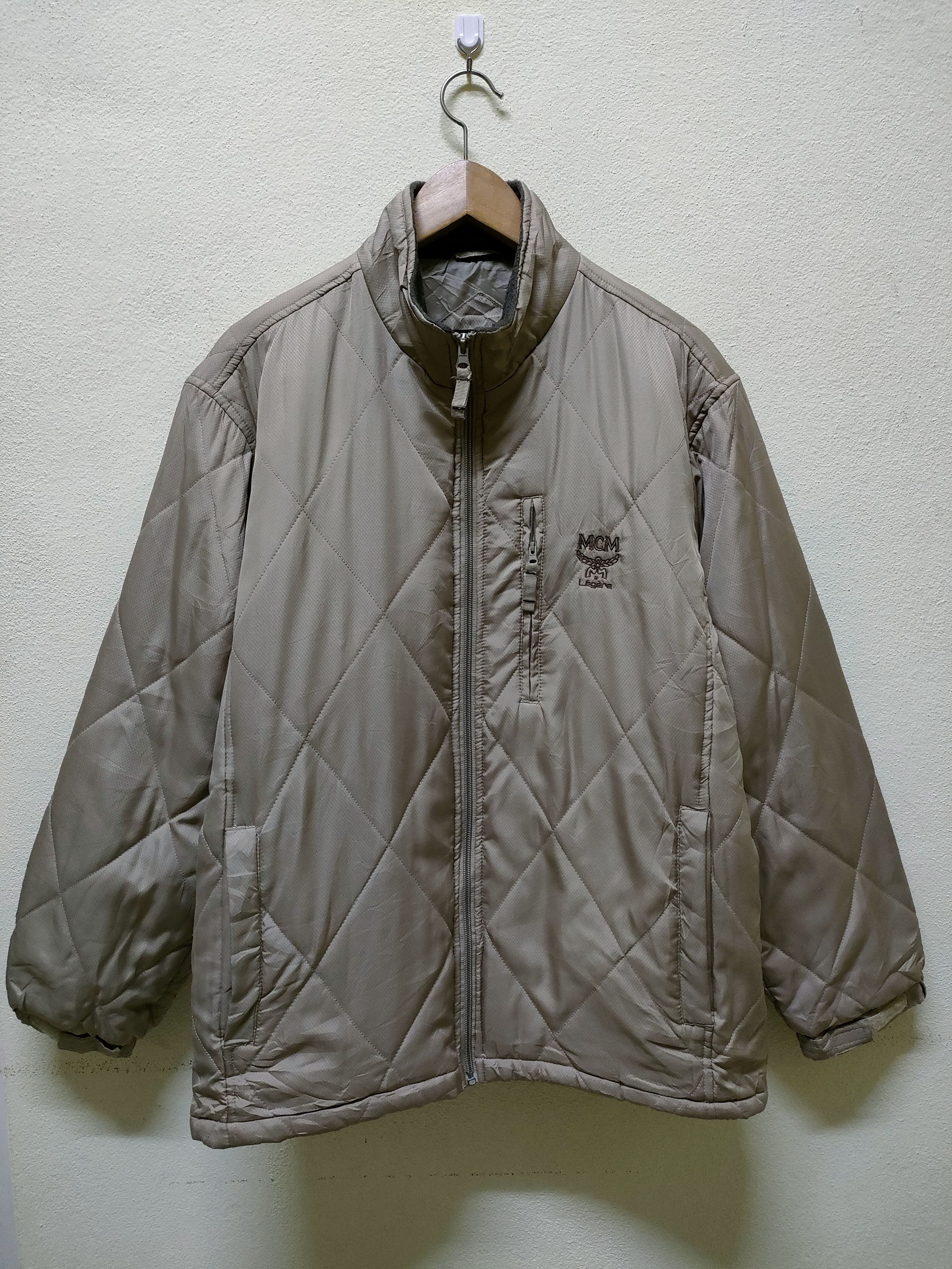 MCM × Vintage 🔥 Vintage MCM Quilted Jacket Size US L / EU 52-54 / 3 - 1 Thumbnail