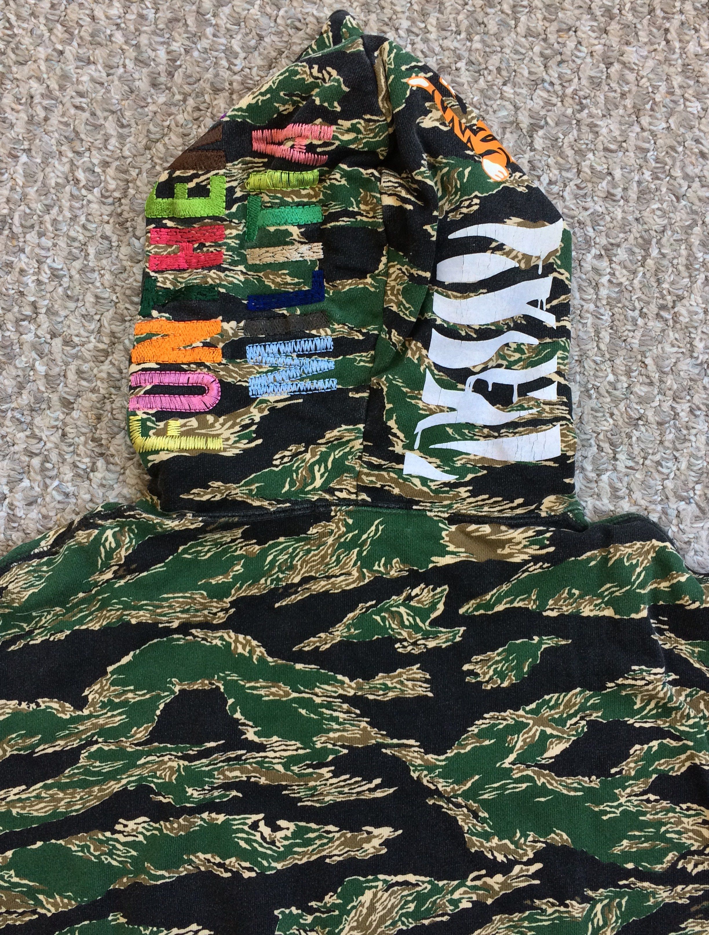Bape OG Bape Tiger Camo Full Zip Hoodie Size US S / EU 44-46 / 1 - 9 Thumbnail