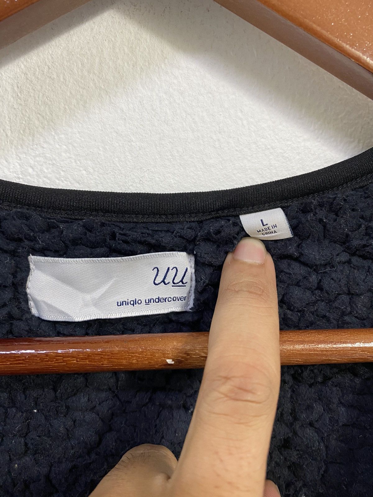 Jun Takahashi Undercover X Uniqlo Fleece Jacket Nice Design Size US L / EU 52-54 / 3 - 3 Thumbnail