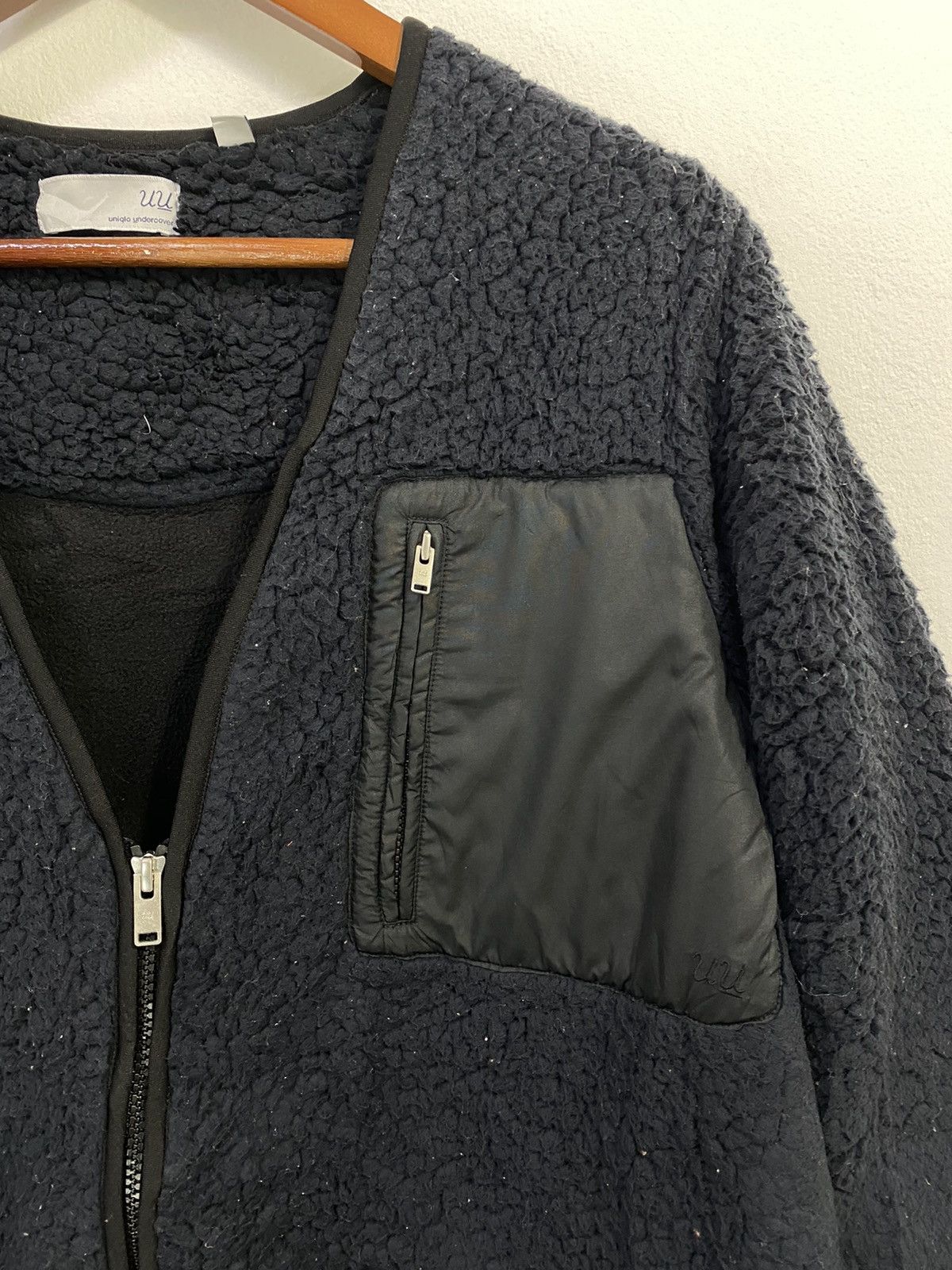 Jun Takahashi Undercover X Uniqlo Fleece Jacket Nice Design Size US L / EU 52-54 / 3 - 4 Thumbnail