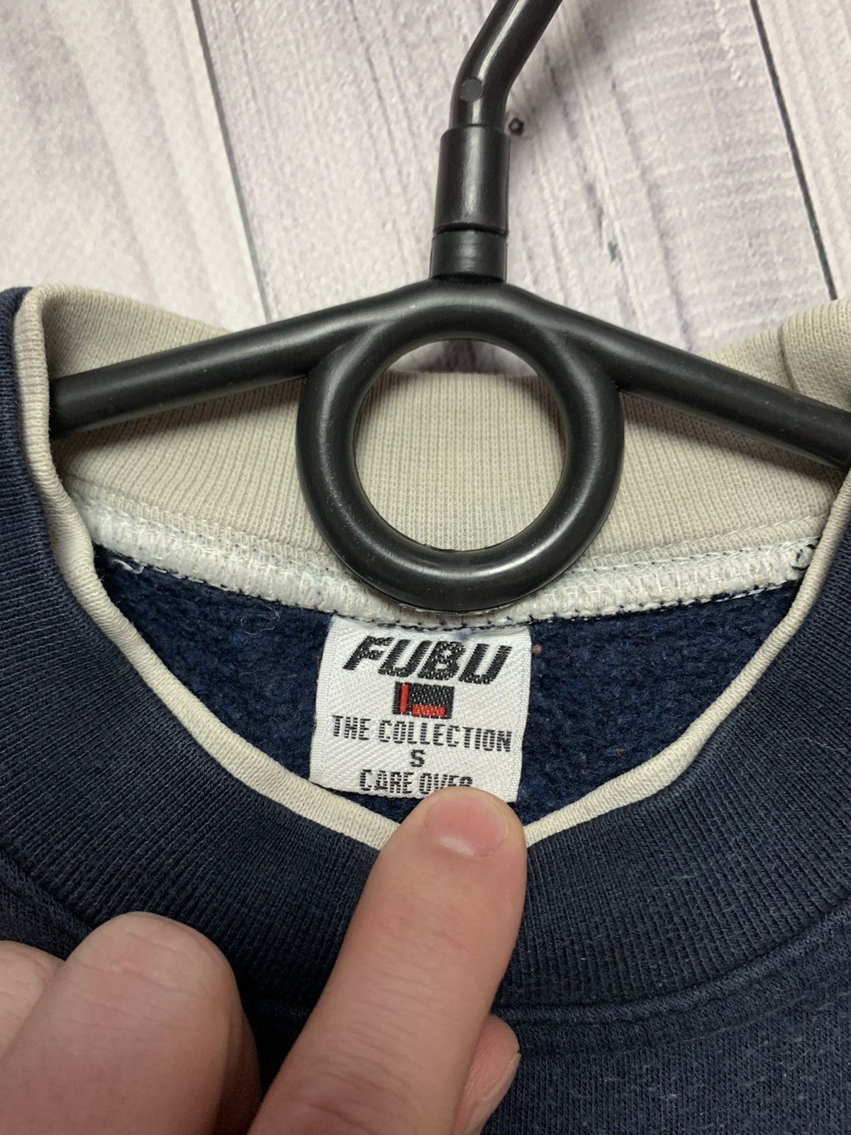 Fubu × Vintage Vintage sweatshirt FUBU big logo size S Rap Size US S / EU 44-46 / 1 - 3 Thumbnail