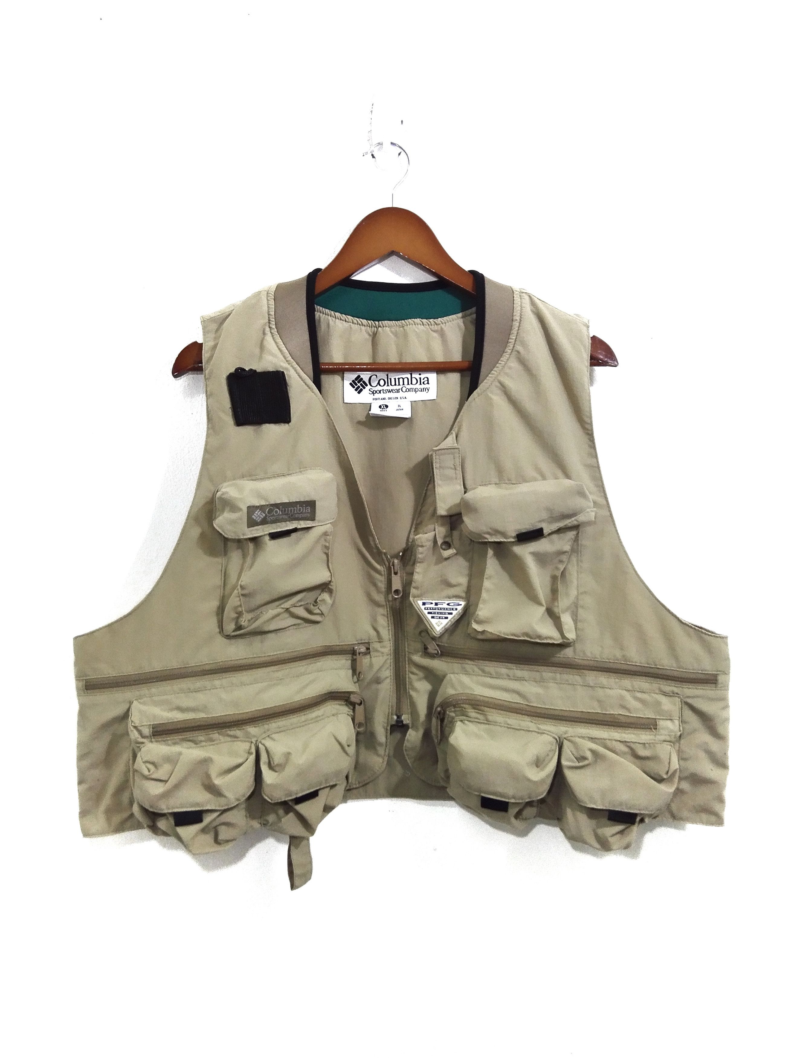 Columbia Last Calling!! Columbia Tactical Vest Fishing Gear Vest Size US XL / EU 56 / 4 - 1 Thumbnail