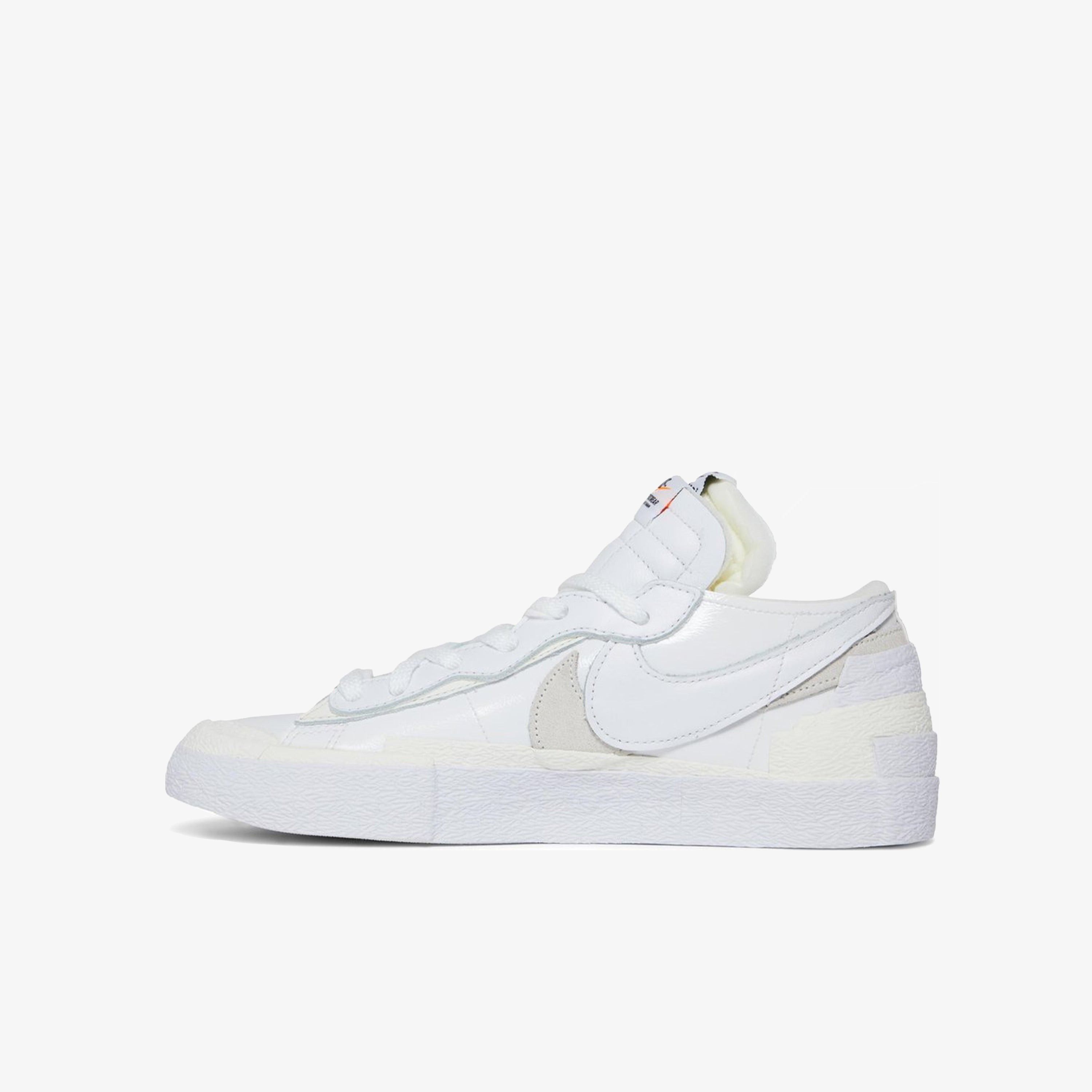 Nike × Sacai NIKE x SACAI BLAZER LOW WHITE Size US 12 / EU 45 - 4 Thumbnail