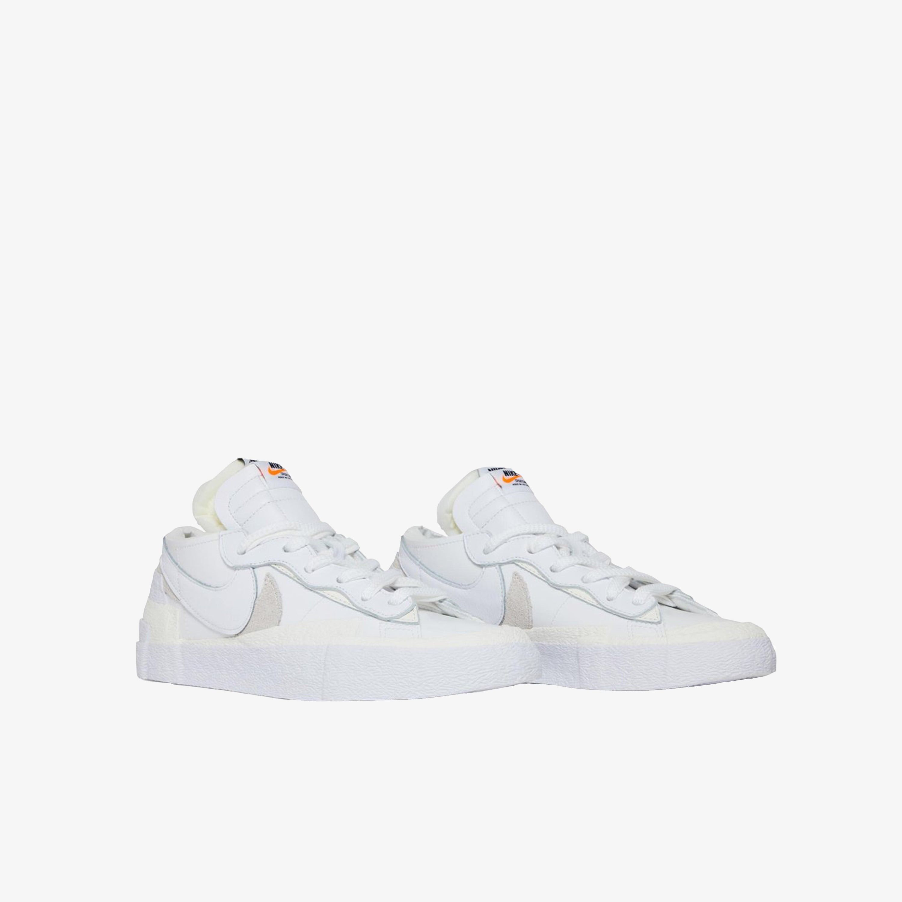Nike × Sacai NIKE x SACAI BLAZER LOW WHITE Size US 12 / EU 45 - 3 Thumbnail