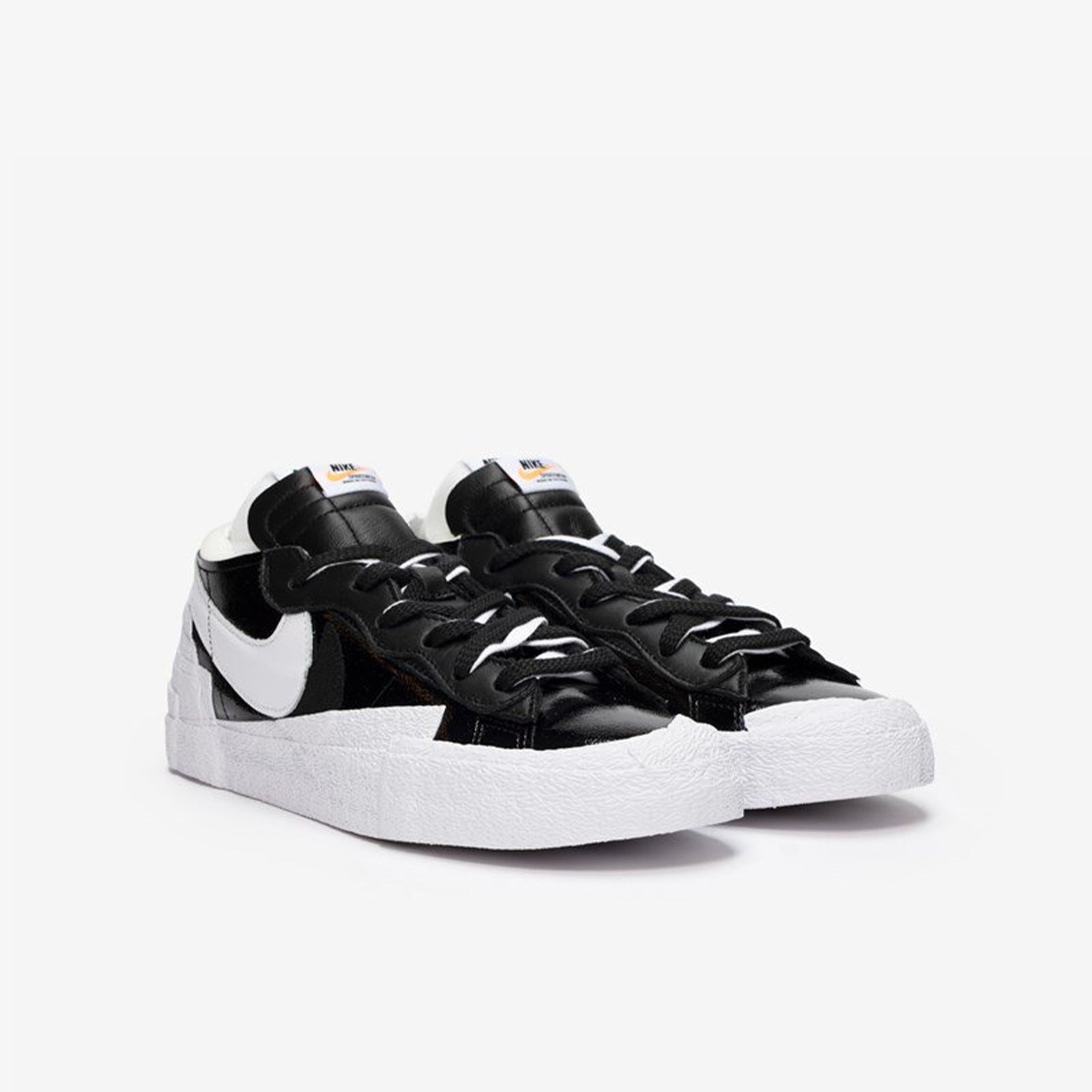 Nike × Sacai NIKE x SACAI BLAZER LOW BLACK Size US 12 / EU 45 - 4 Thumbnail