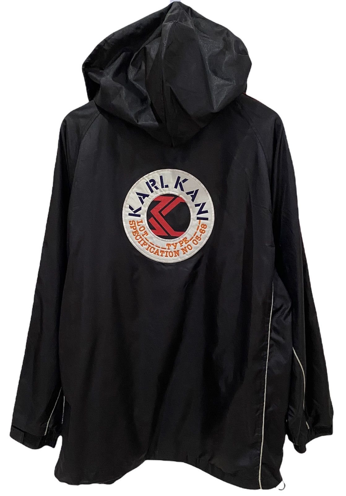 Karl Kani × Vintage ICONIC KARL KANI SIDETAPE LOGOMATIC EMBROIDERY LIGHT JACKET Size US XL / EU 56 / 4 - 1 Thumbnail