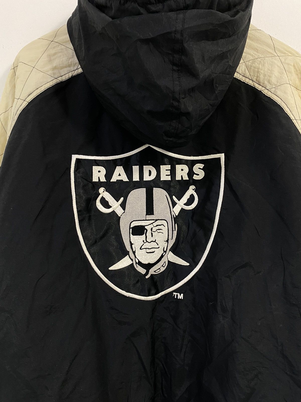 NFL Starter NFL Los Angeles Raiders Jacket Big Logo Design Size US L / EU 52-54 / 3 - 7 Thumbnail