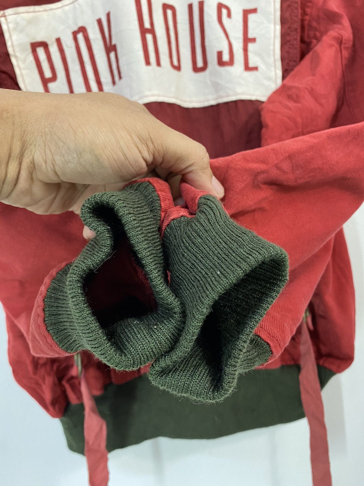 Japanese Brand Pink House Bomber Ma-1 Jacket Bondage Big Logo Design Size US S / EU 44-46 / 1 - 9 Thumbnail