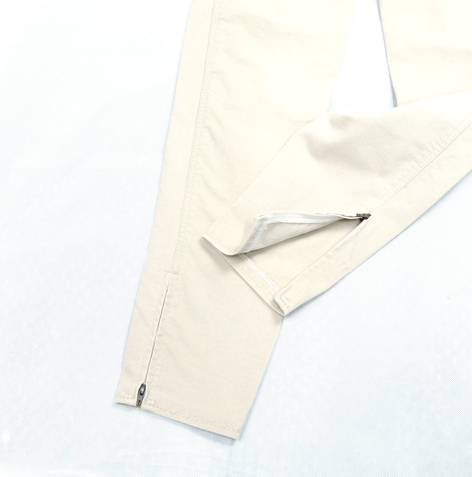 Jil Sander 1990s Skinny Zippers Out Pants Size US 28 / EU 44 - 3 Thumbnail