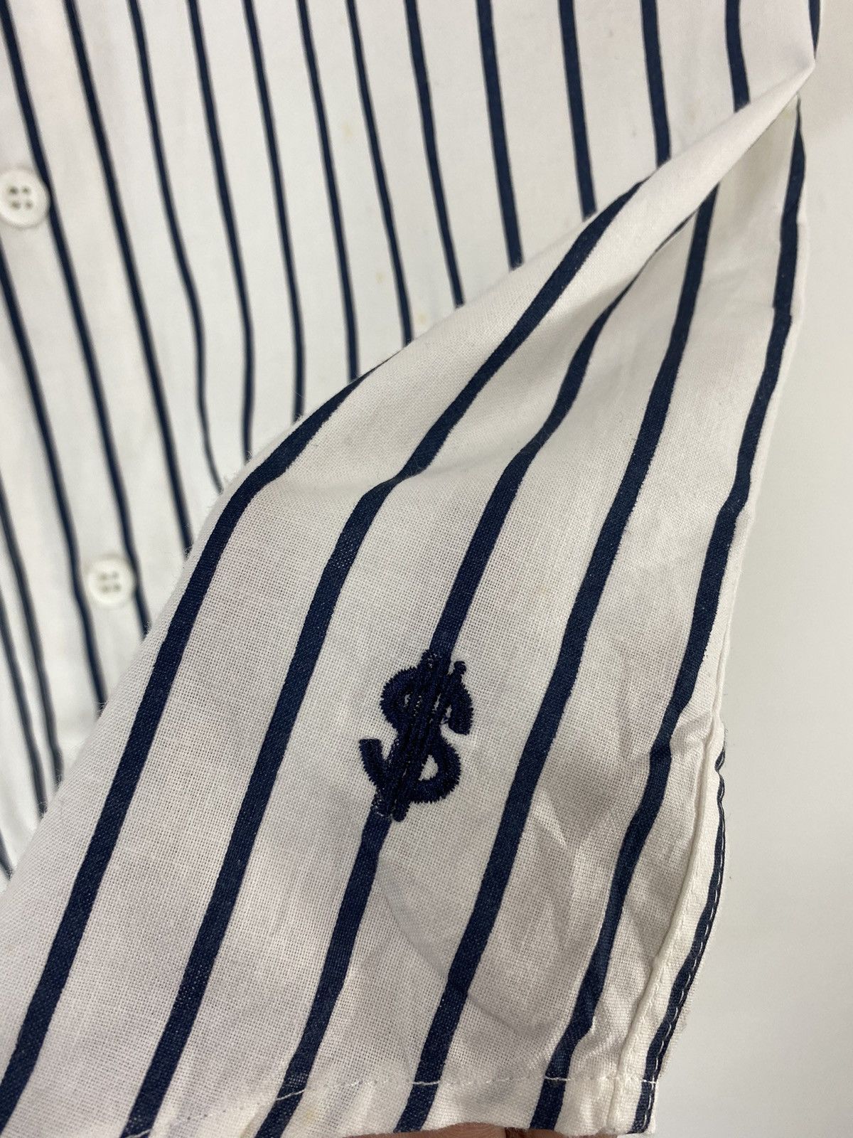 Japanese Brand × Swagger $$ Sweagger Baseball Shirt Design Big Logo Stripe Design Size US M / EU 48-50 / 2 - 7 Thumbnail
