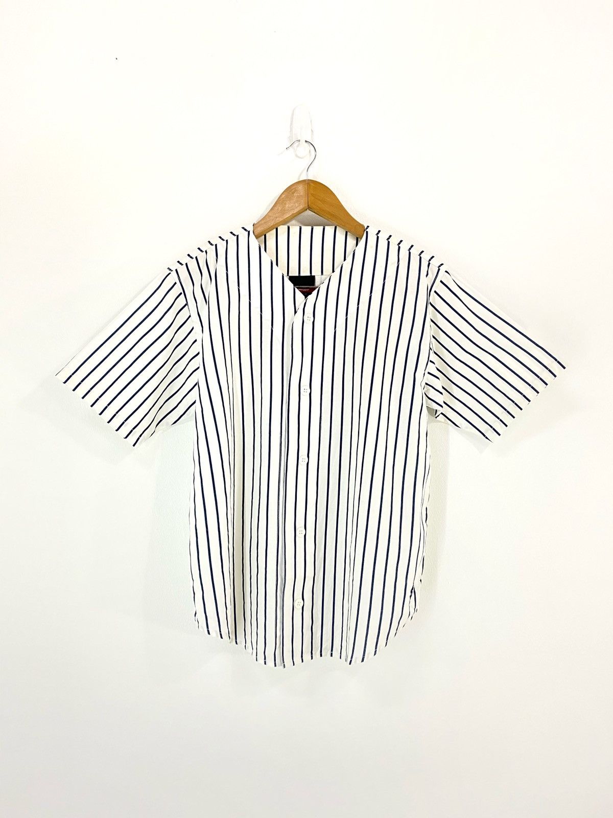 Japanese Brand × Swagger $$ Sweagger Baseball Shirt Design Big Logo Stripe Design Size US M / EU 48-50 / 2 - 2 Thumbnail