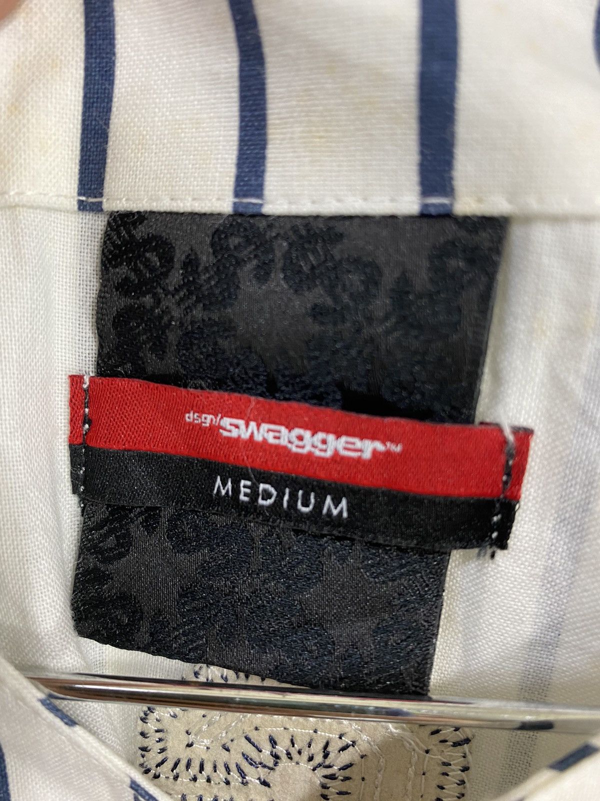 Japanese Brand × Swagger $$ Sweagger Baseball Shirt Design Big Logo Stripe Design Size US M / EU 48-50 / 2 - 4 Thumbnail