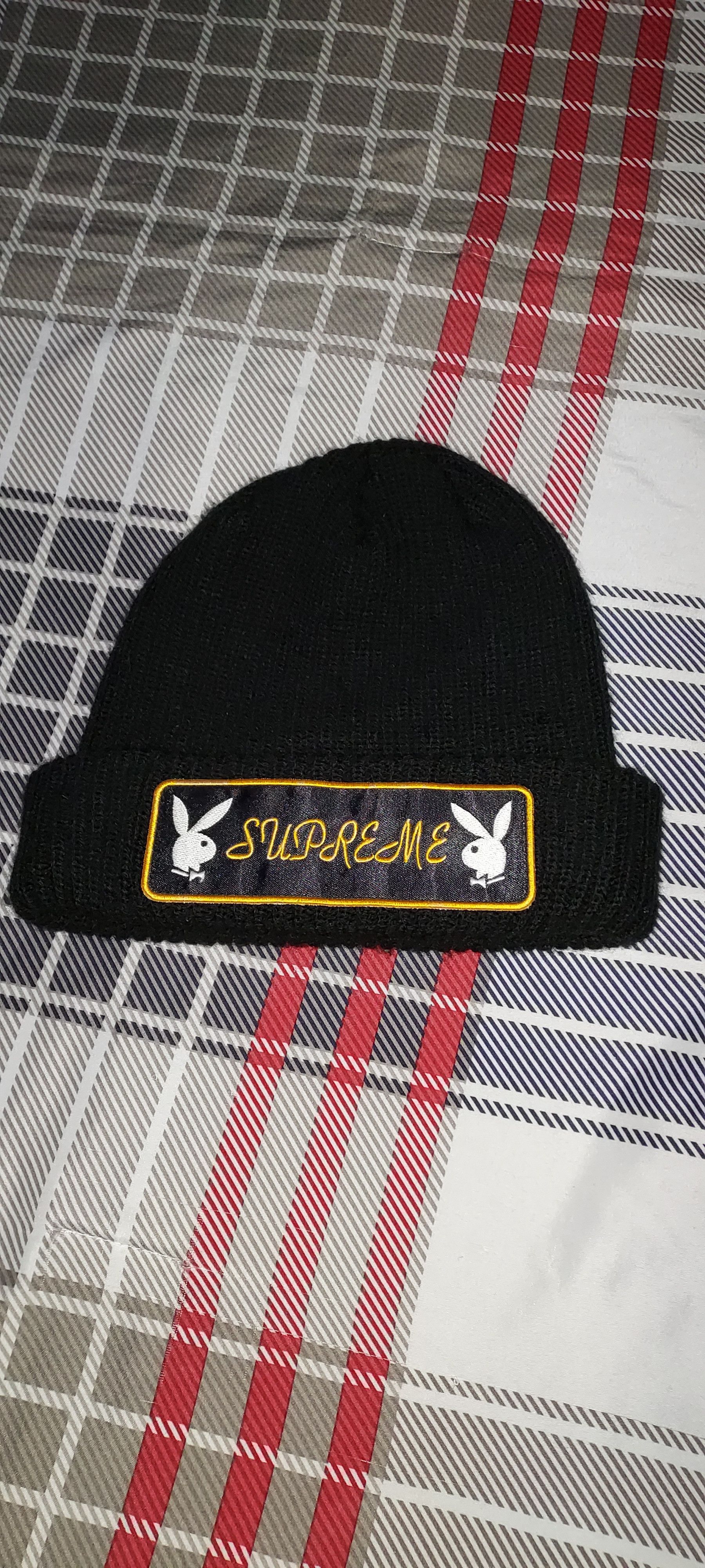 Supreme Playboy Beanie Black