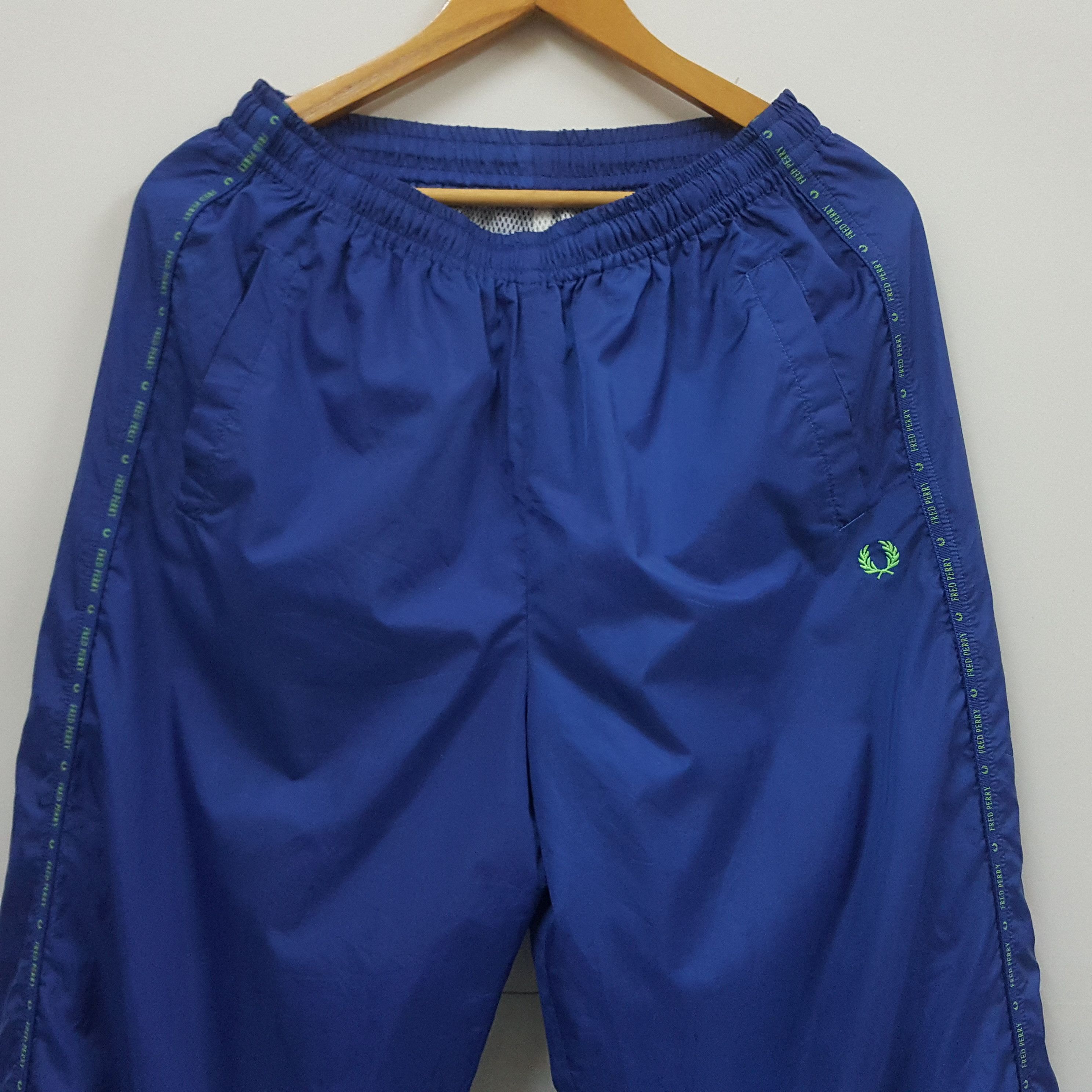 Fred Perry × Vintage Vintage Fred Perry stripe small logo design sweatpants Size US 30 / EU 46 - 3 Thumbnail