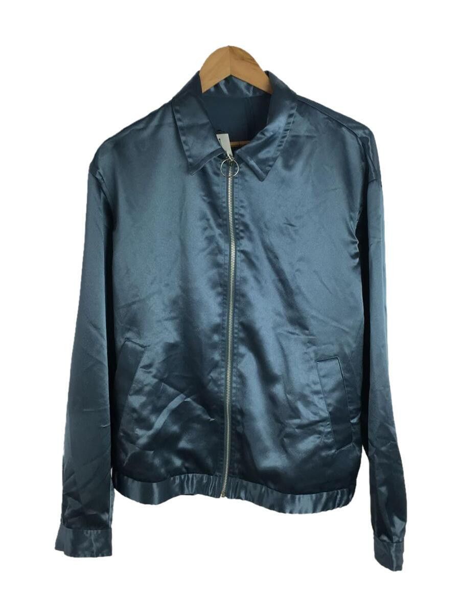 Pre-owned Number N Ine Satin Blouson Jacket In Blue