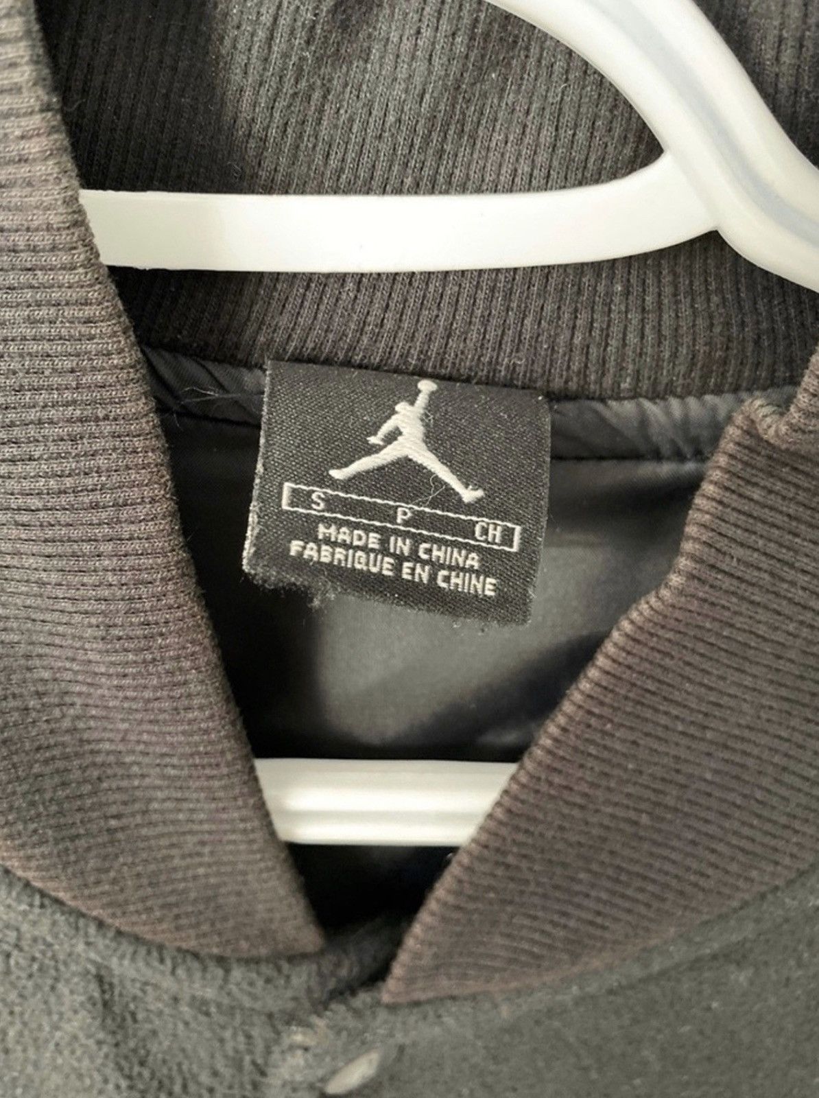 Vintage Nike Jordan 20th Anniversary Fleece Bomber Size US L / EU 52-54 / 3 - 2 Thumbnail